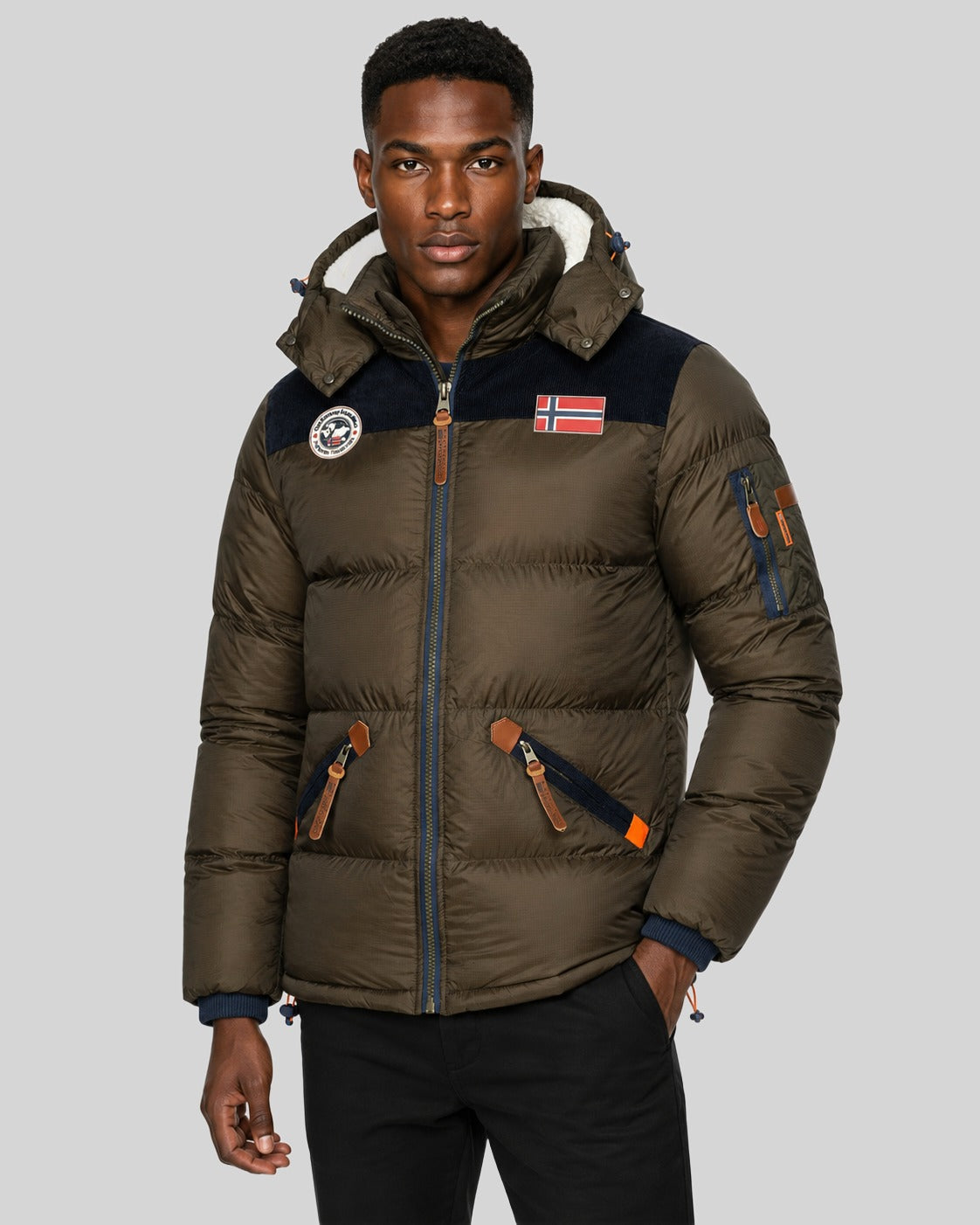 geographical-norway-celian-herren-steppjacke-marine-winter-kapuze image 6