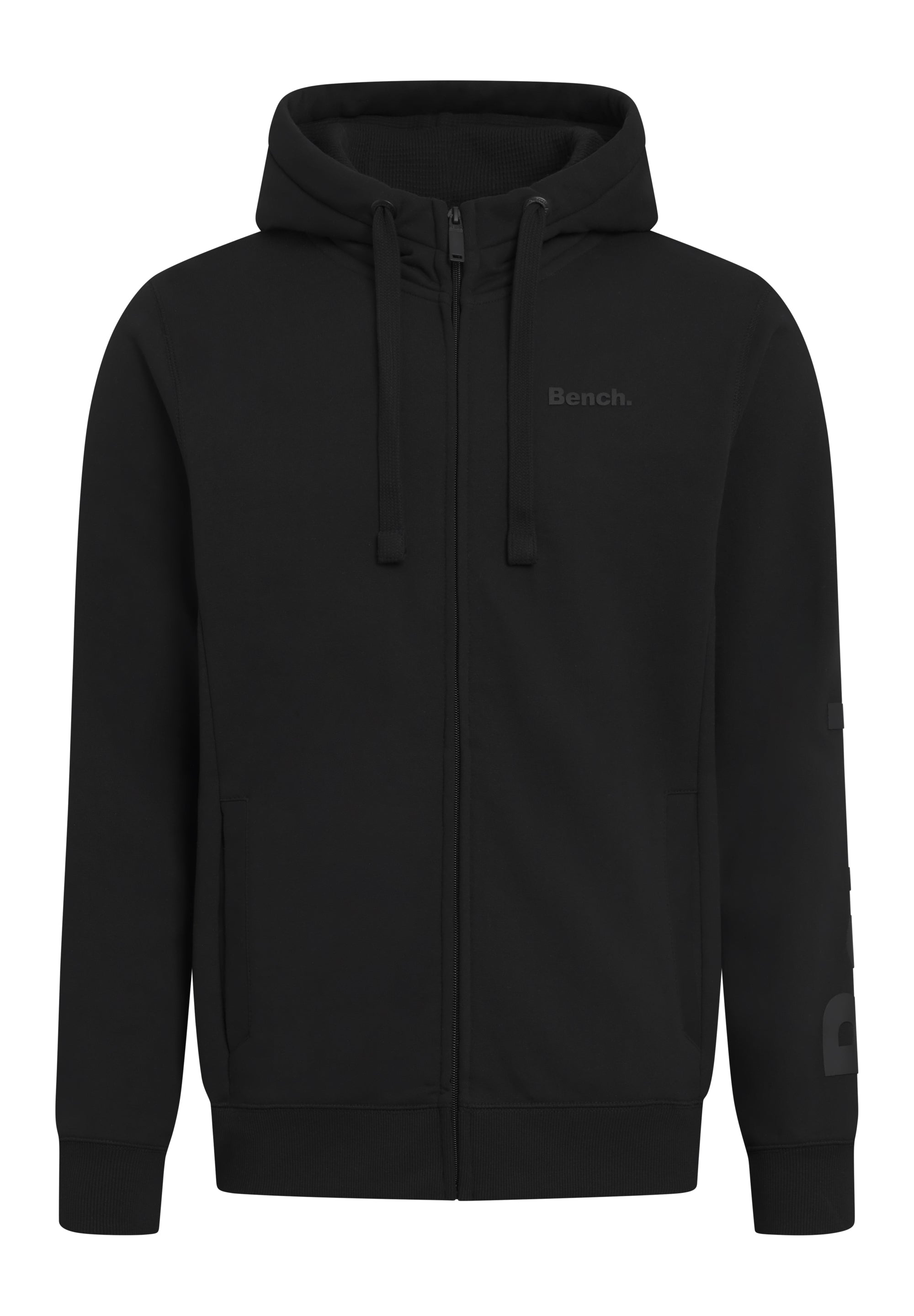 bench-braxton-herren-zip-hoodie-black-sweatjacke-kapuze image 5