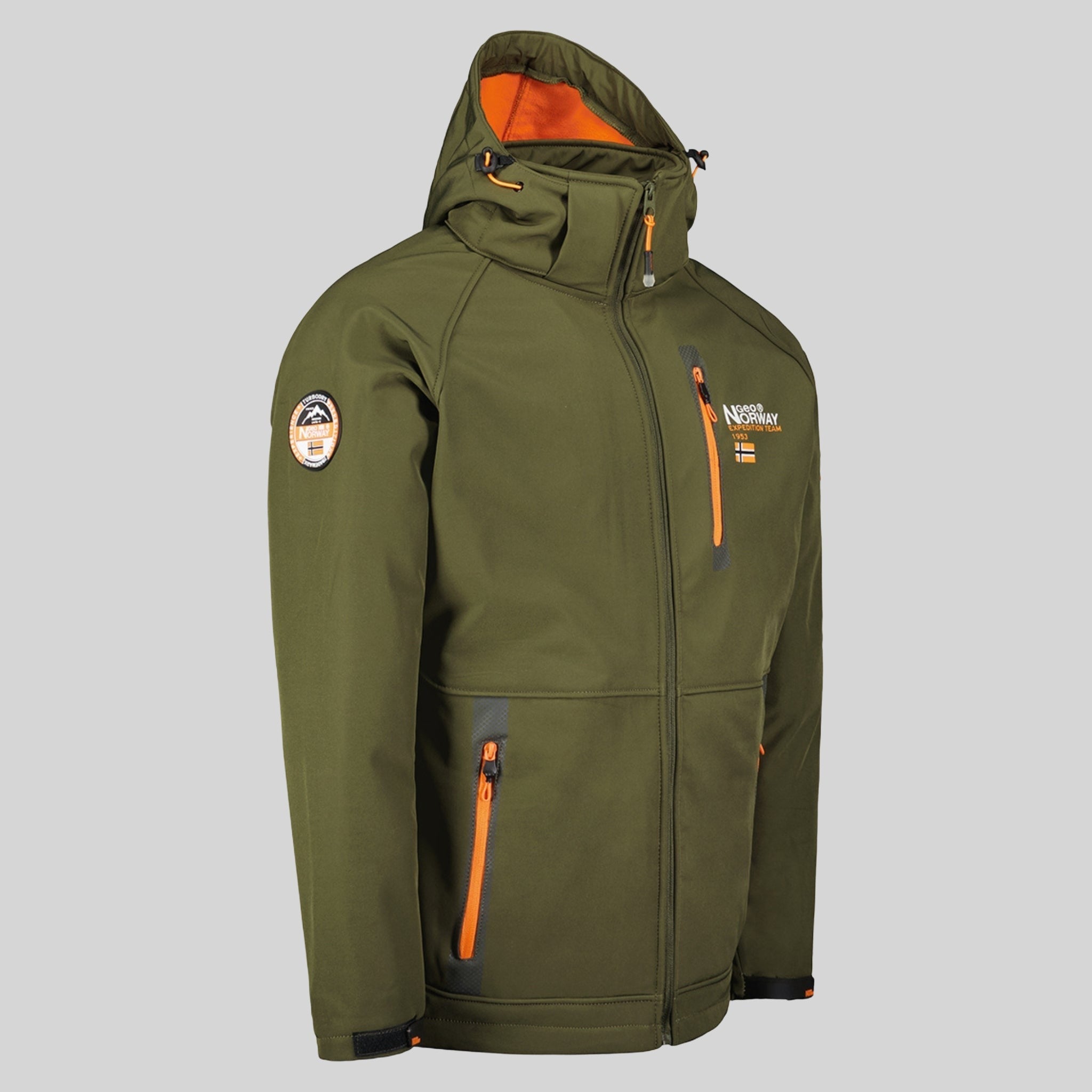 geographical-norway-roddy-softshelljacke-herren-schwarz-kapuze image 3