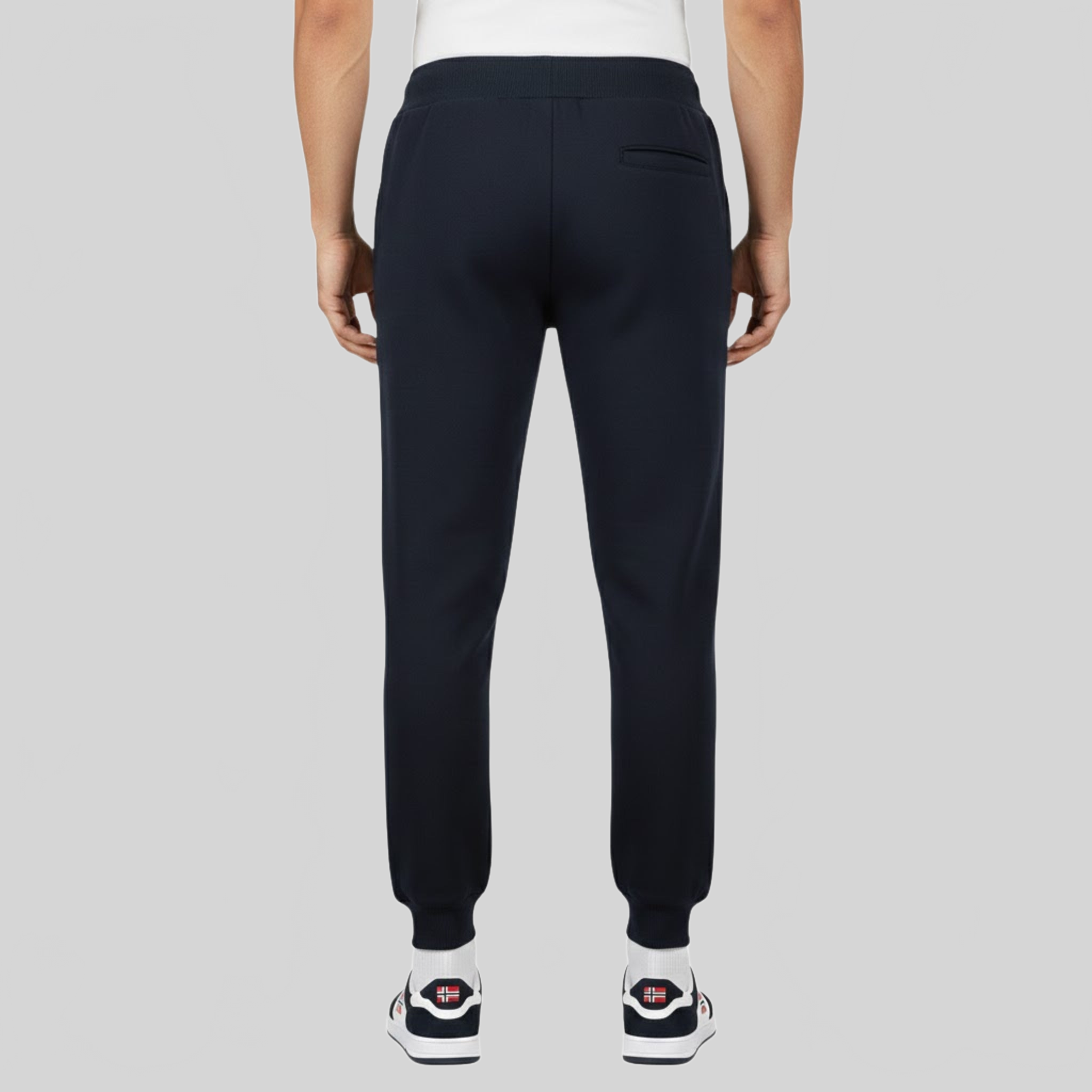 geographical-norway-machal-herren-jogginghose-schwarz-print image 2