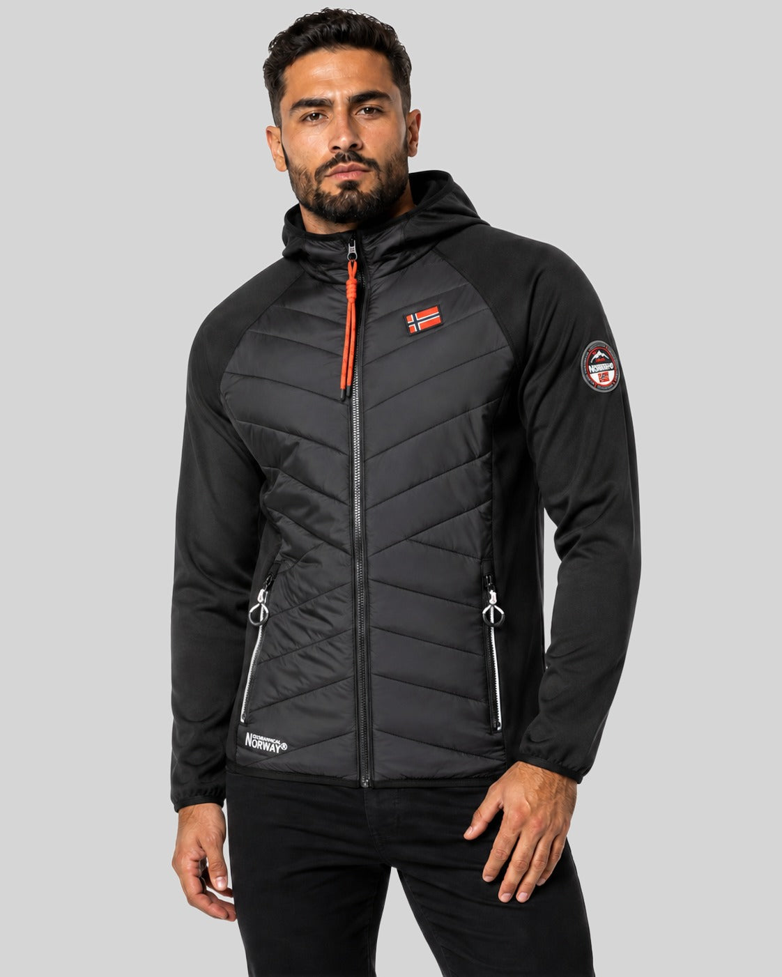 geographical-norway-trollo-herren-fleecejacke-mit-kapuze-marine-s image 6