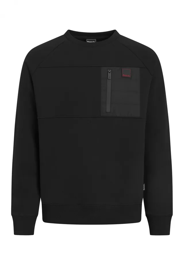 bench-marton-sweatshirt-herren-black-brusttasche image 1