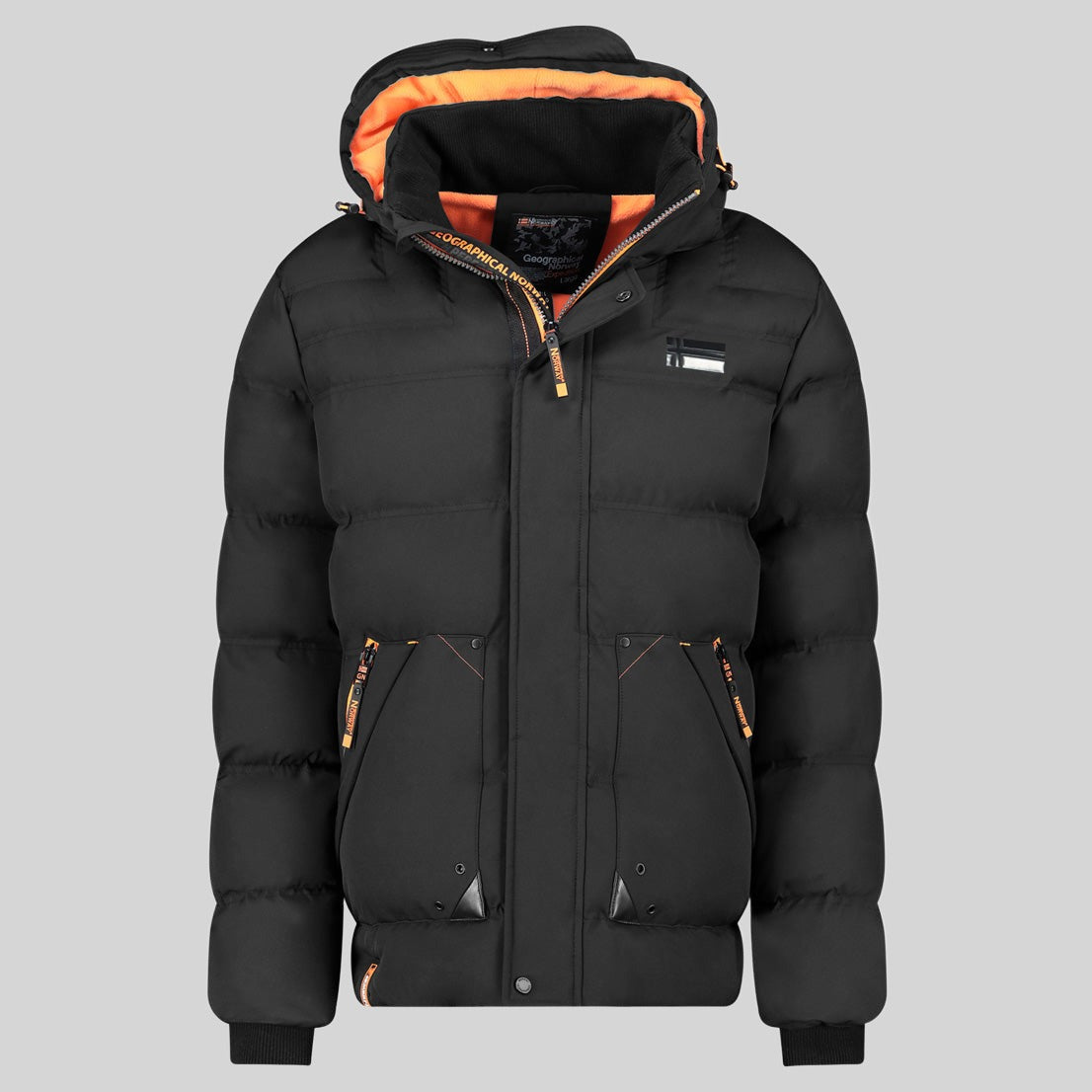 geographical-norway-badibere-blouson-herren-schwarz-kapuze image 3
