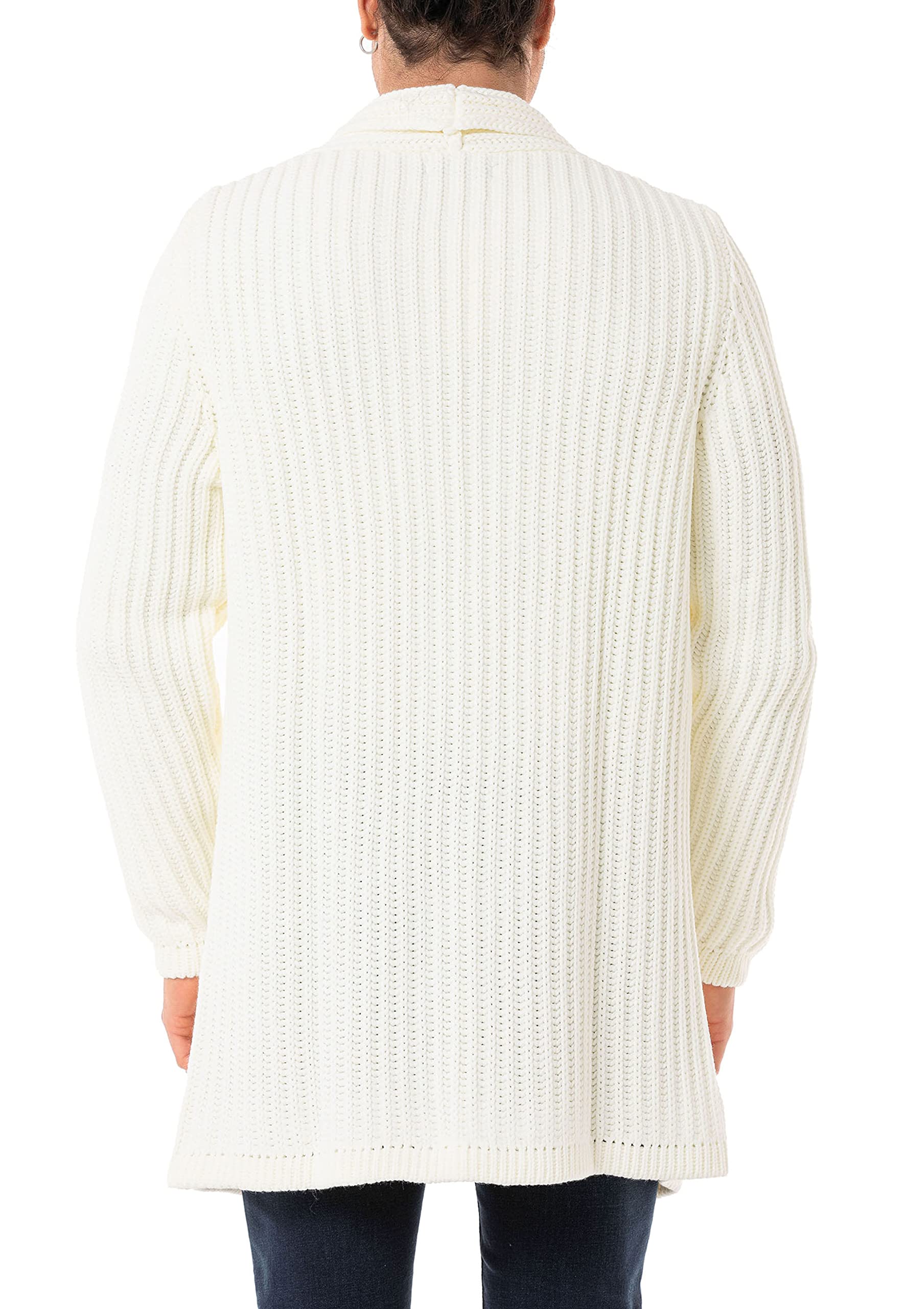 redbridge-cardigan-strickjacke-herren-long-cut-knopf image 4