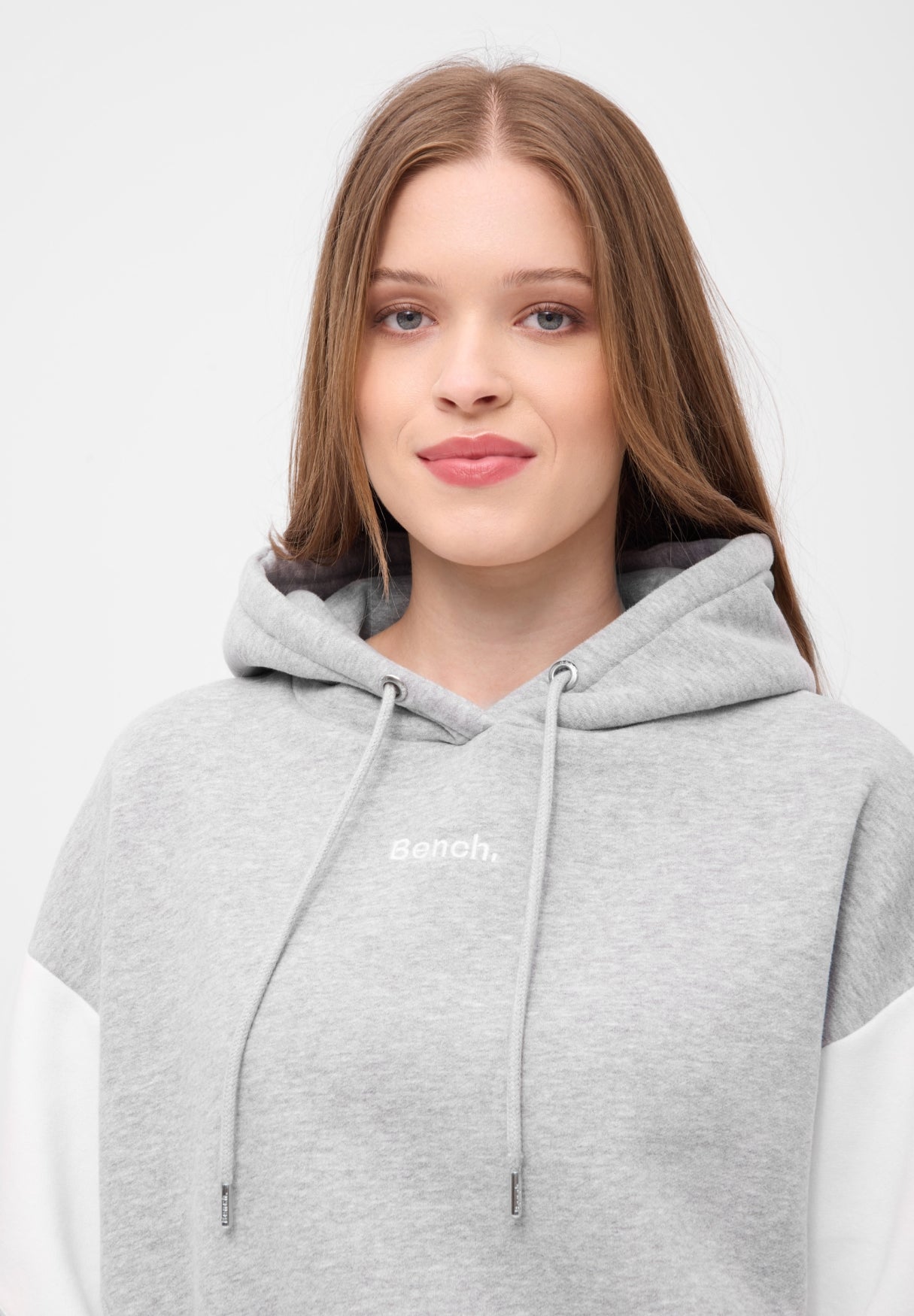 bench-livia-hoodie-damen-cropped-grau-baumwolle image 4