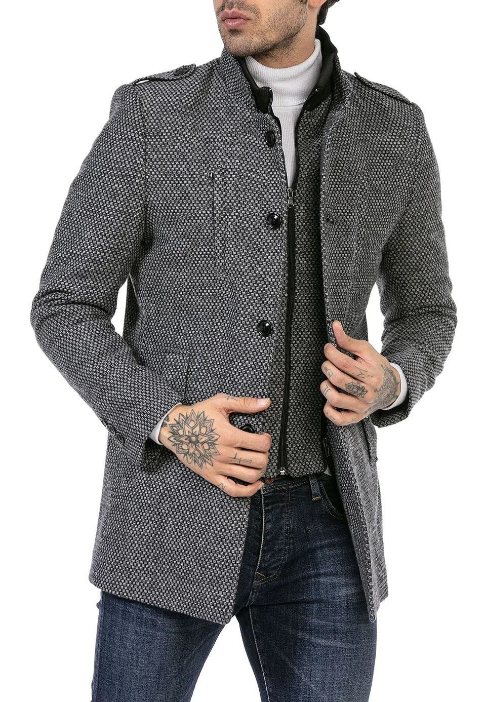 redbridge-mantel-herren-winter-classy-chic-transformable image 1