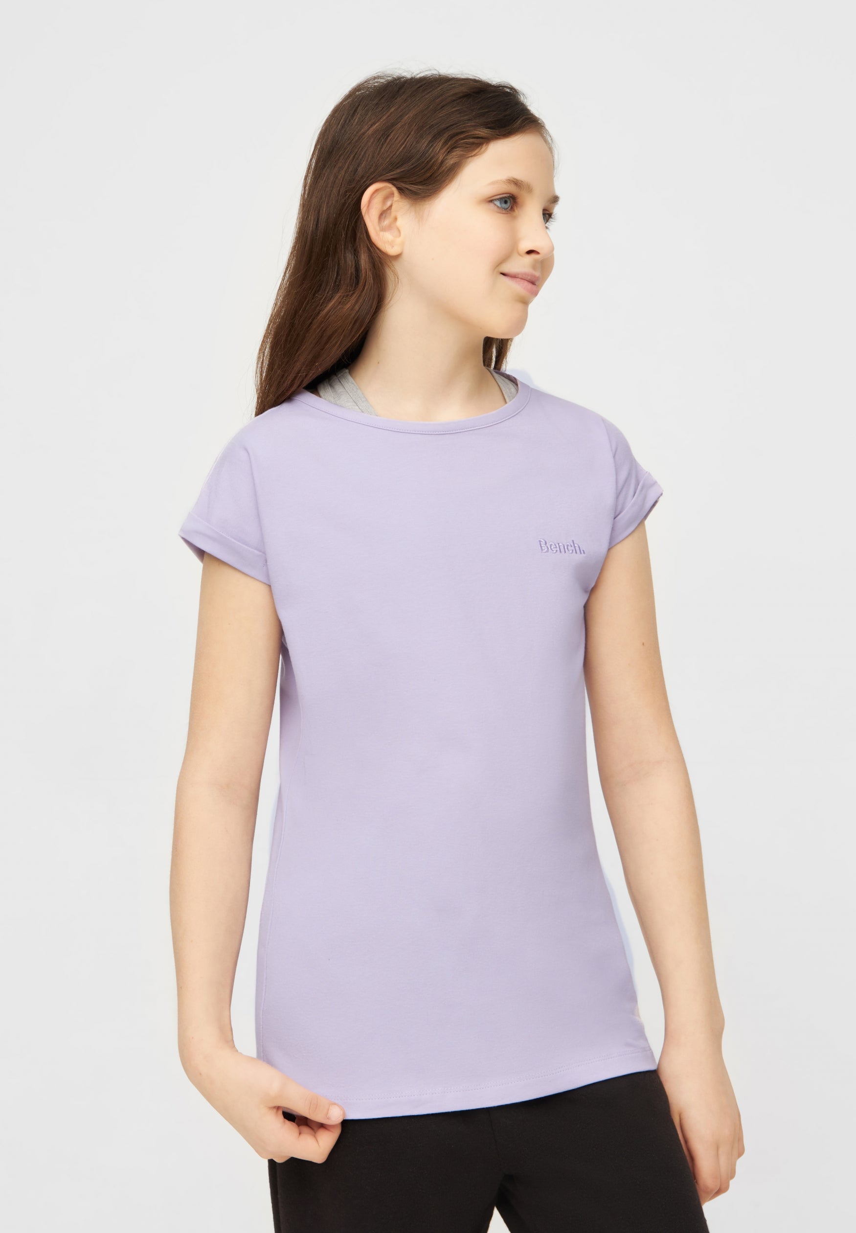 bench-angelia-g-t-shirt-m-dchen-fuchsia-purple-basic image 6