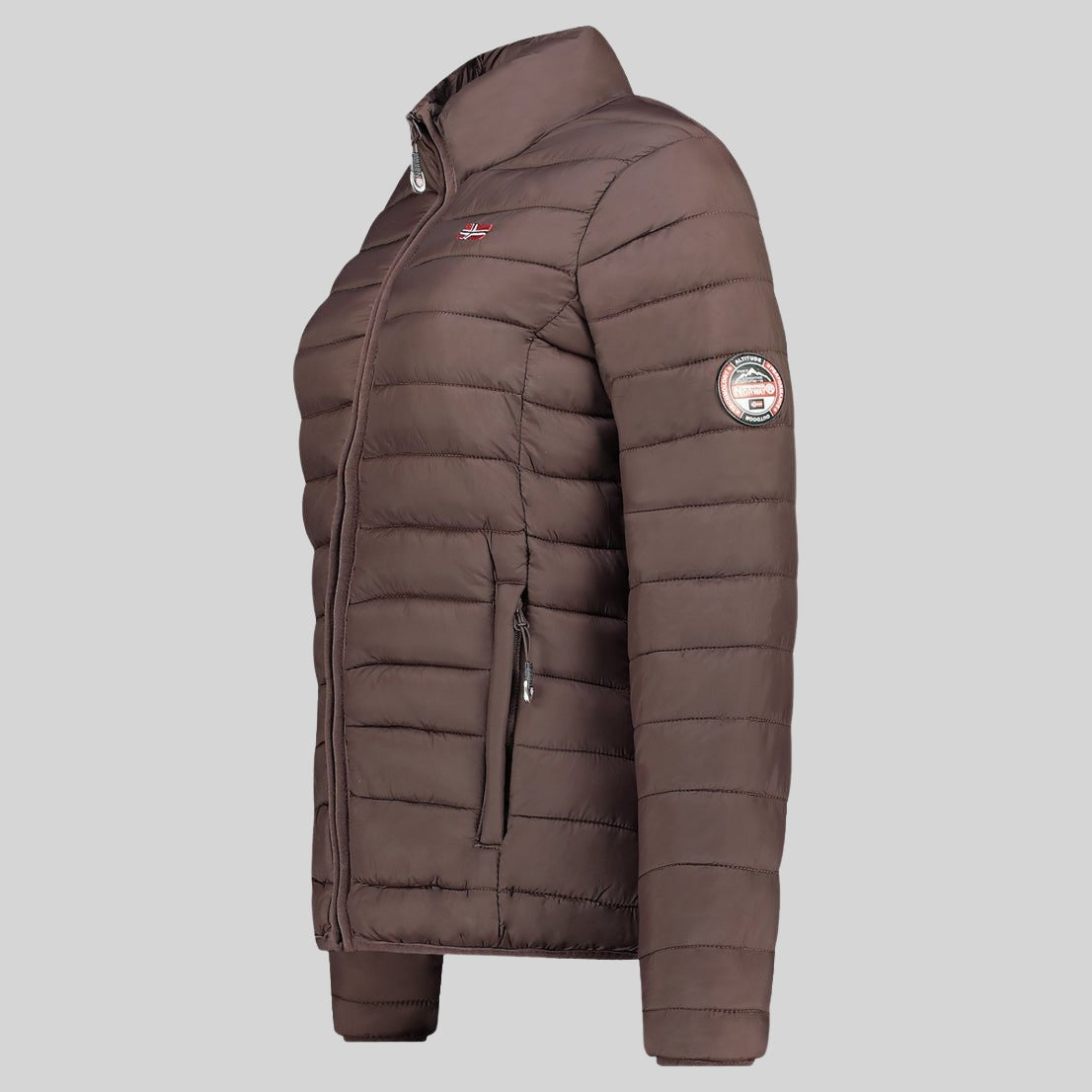 geographical-norway-atika-damen-winter-steppjacke-schwarz image 8