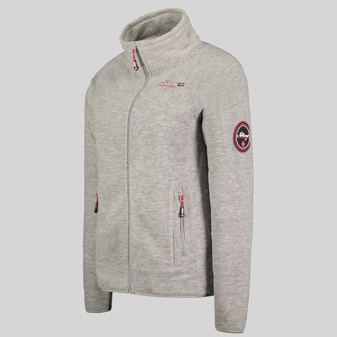 geographical-norway-tyrell-damen-fleecejacke-schwarz-stehkragen image 4
