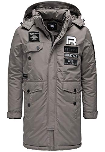 redbridge-rb-parka-winterjacke-herren-schwarz-mit-kapuze image 3