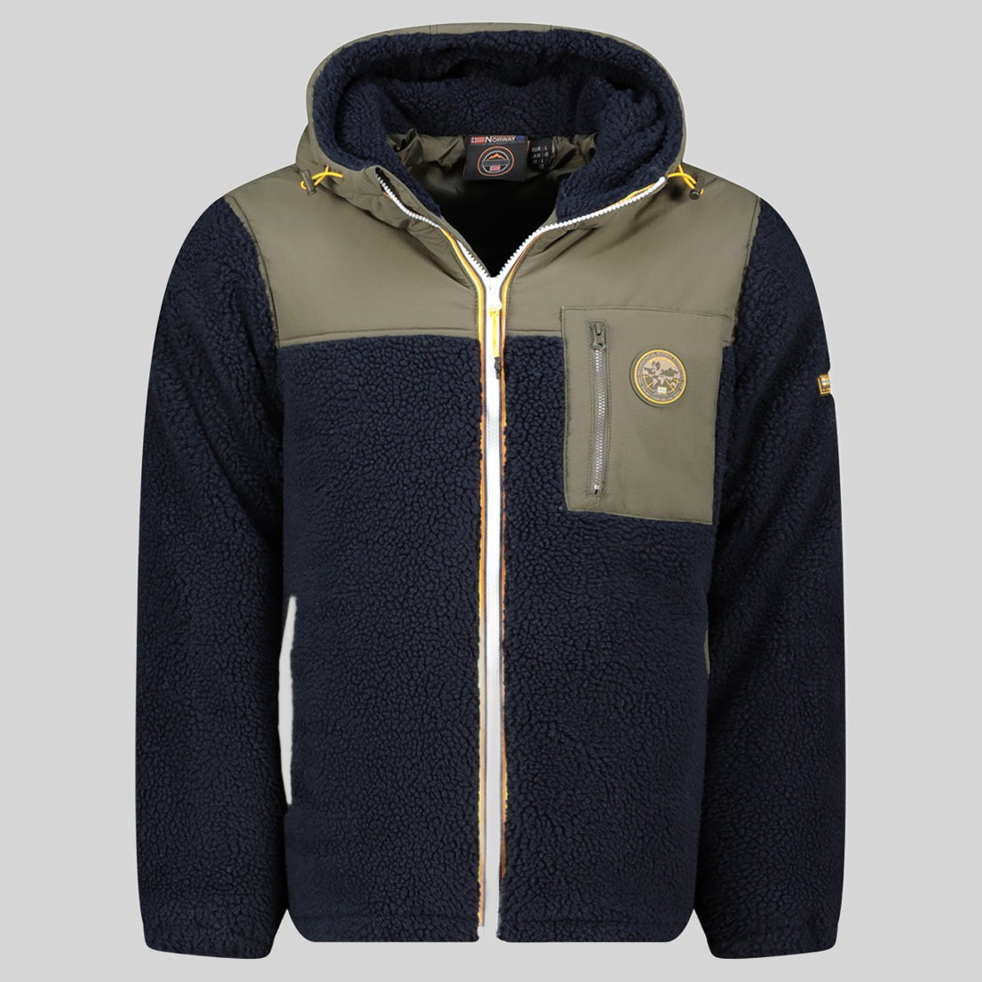 geographical-norway-terpa-herren-teddyfleece-marine-warm image 2