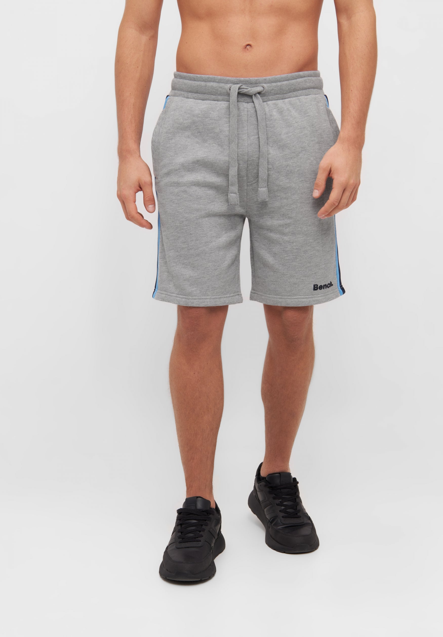 bench-hyven-herren-sweatshorts-black-kordelzug-shorts image 2
