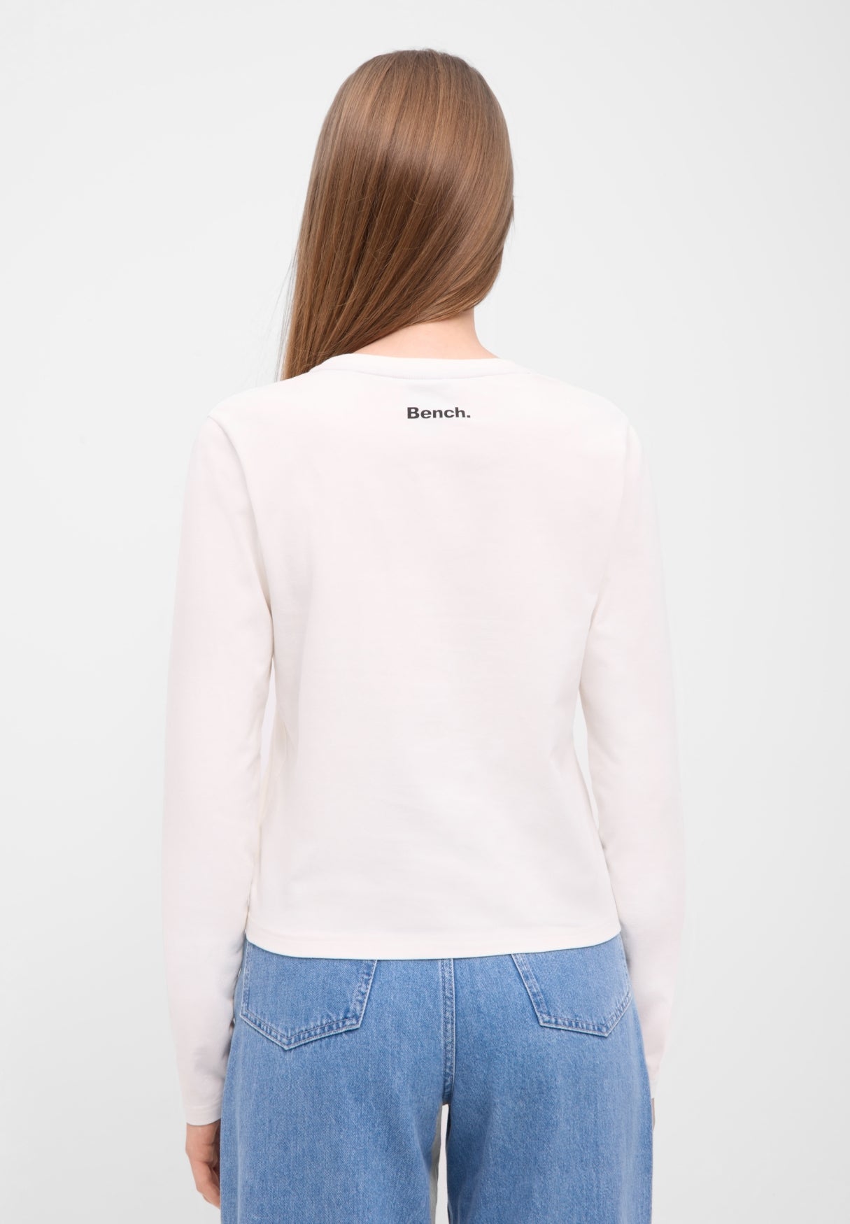bench-isla-damen-longsleeve-slim-fit-egret image 3