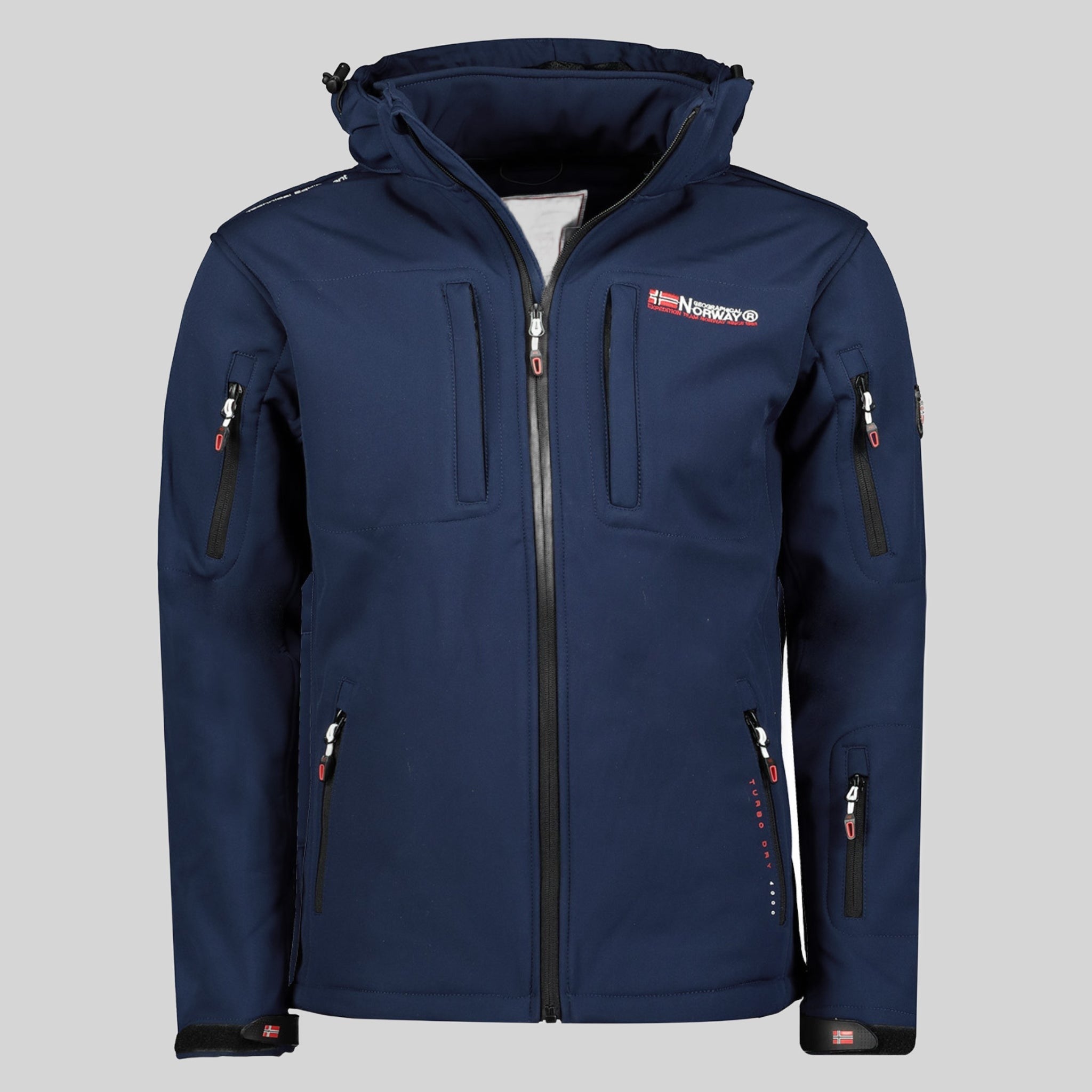 geographical-norway-tunar-softshell-schwarz-herren-winddicht image 3