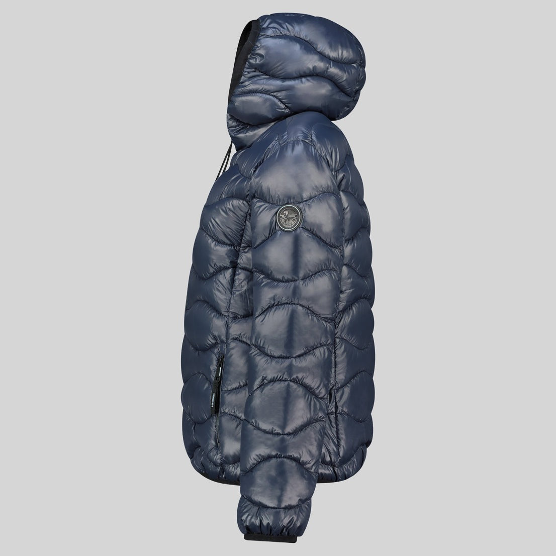 geographical-norway-buby-steppjacke-damen-marine-kapuze image 6