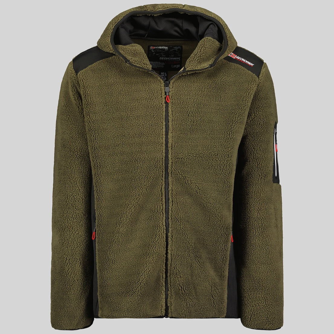 geographical-norway-tufour-herren-fleecejacke-marine-kapuze image 8