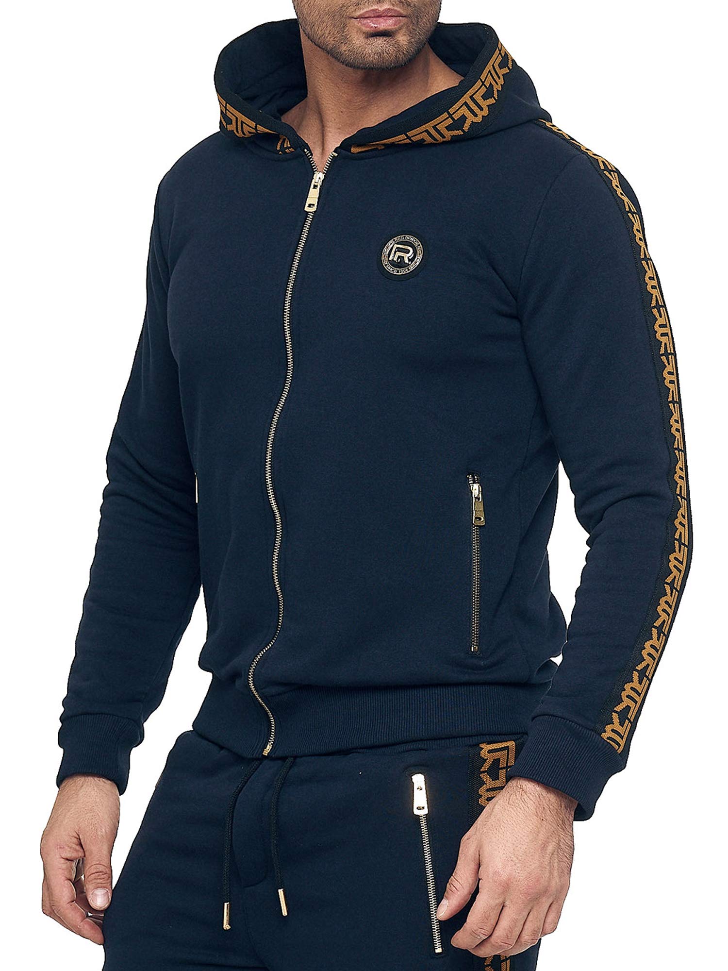 redbridge-r-logo-sweatjacke-herren-l-kapuze-rei-verschluss image 1