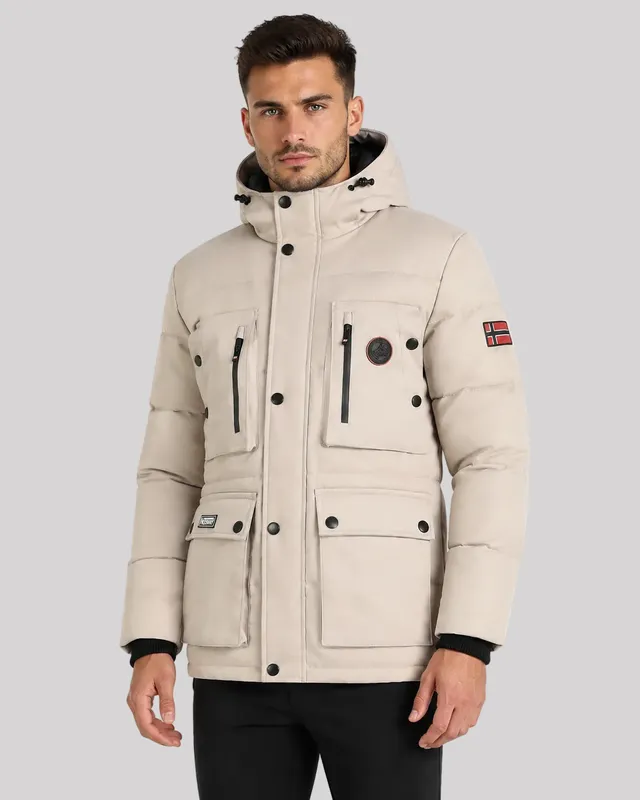 geographical-norway-albert-parka-herren-beige image 1