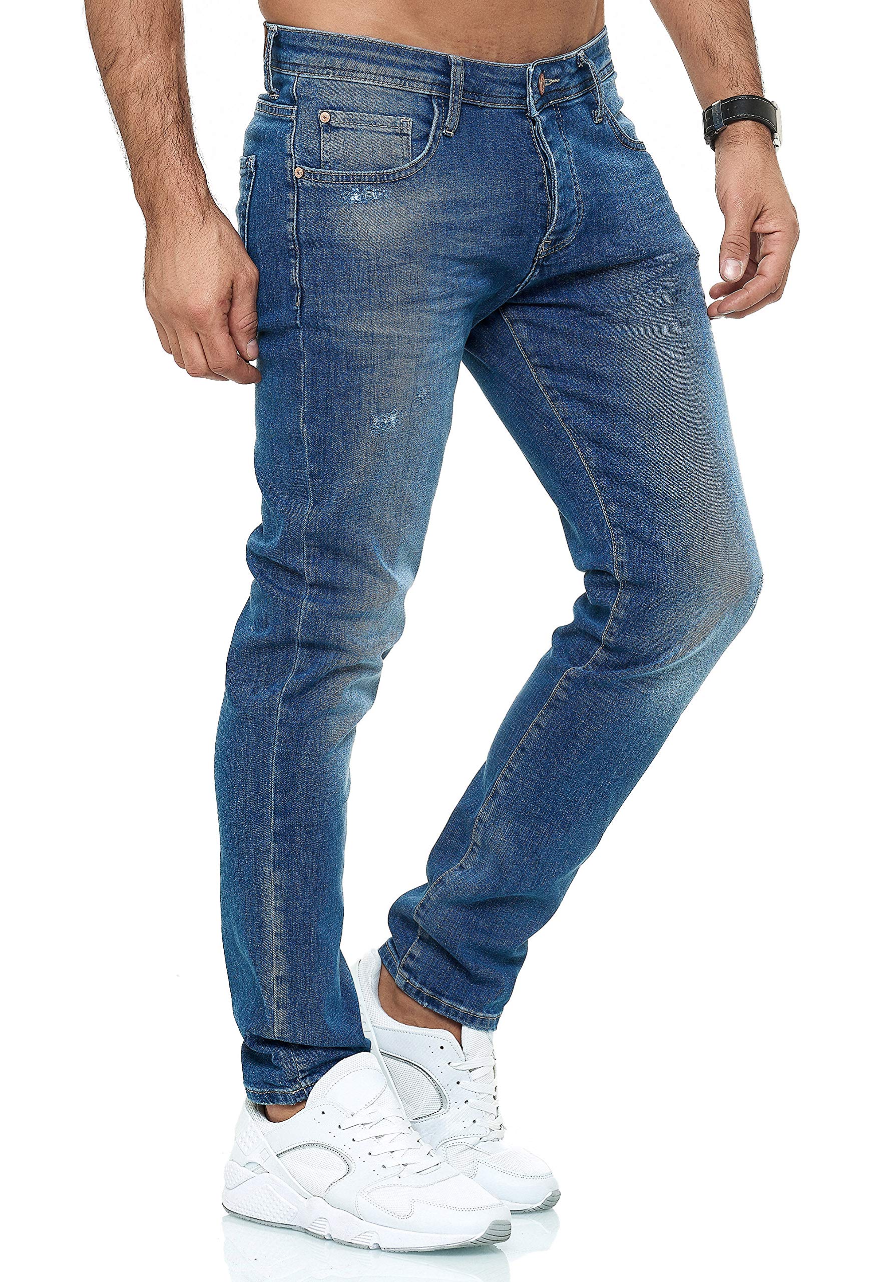 redbridge-jeans-herren-regular-slim-fit-denim-stretch-blau-m4249 image 3