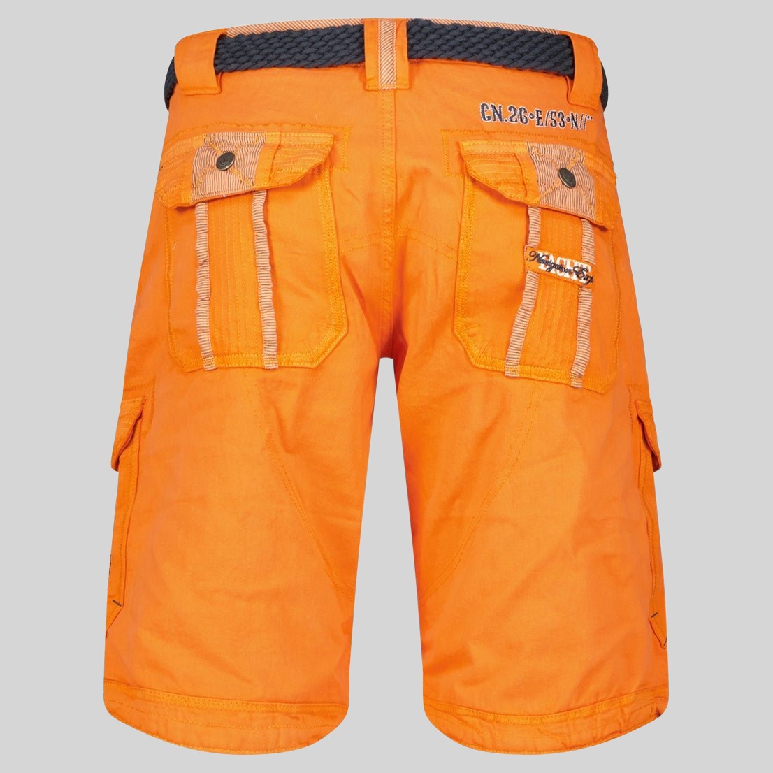 geographical-norway-paillette-herren-bermuda-marine-mit-taschen image 2