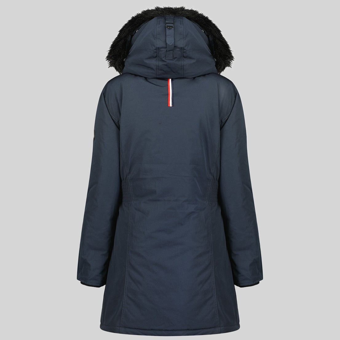 geographical-norway-corta-parka-damen-marine-mit-fellkapuze image 2