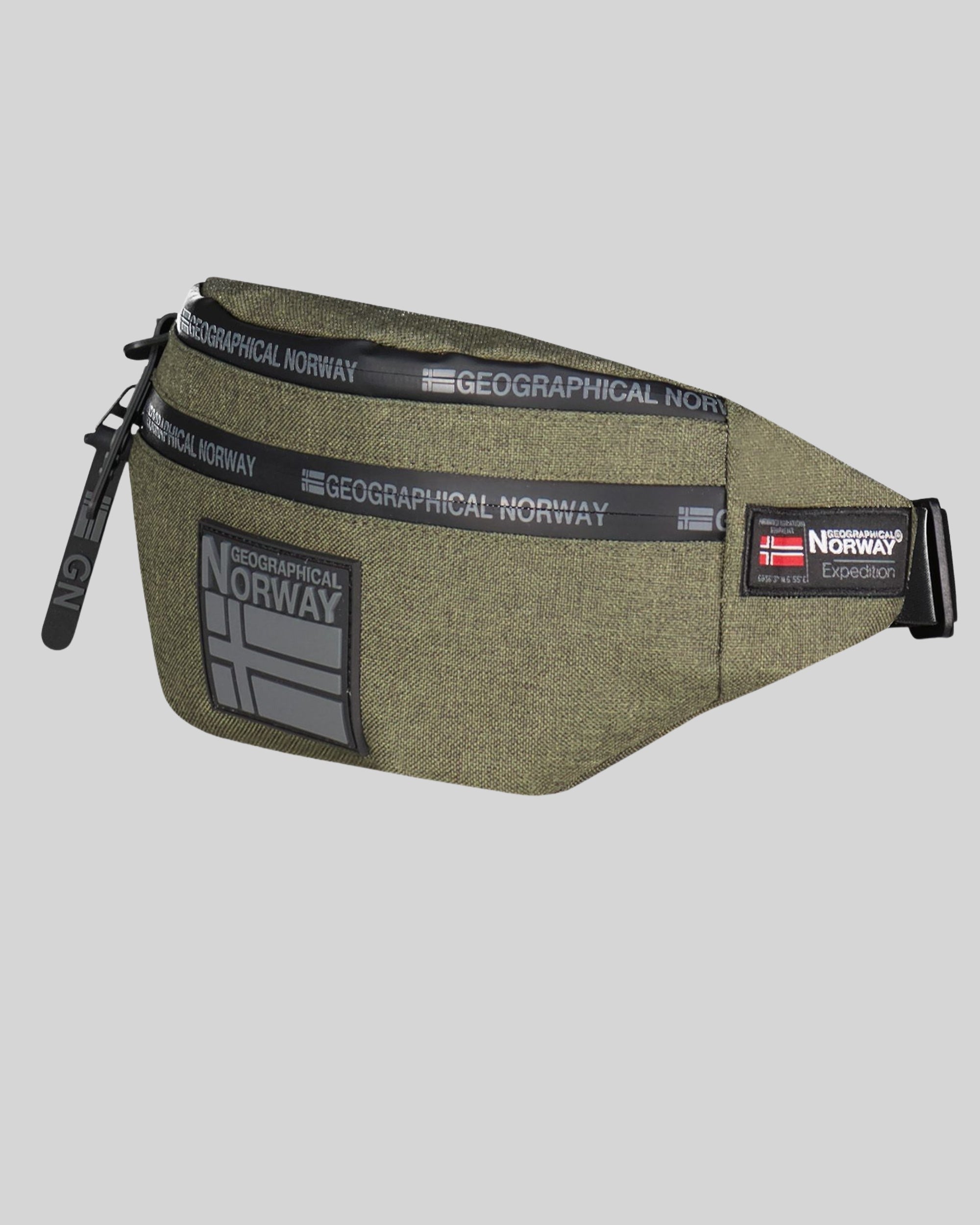 geographical-norway-sany-bauchtasche-schwarz-g-rteltasche-3-f-cher image 3