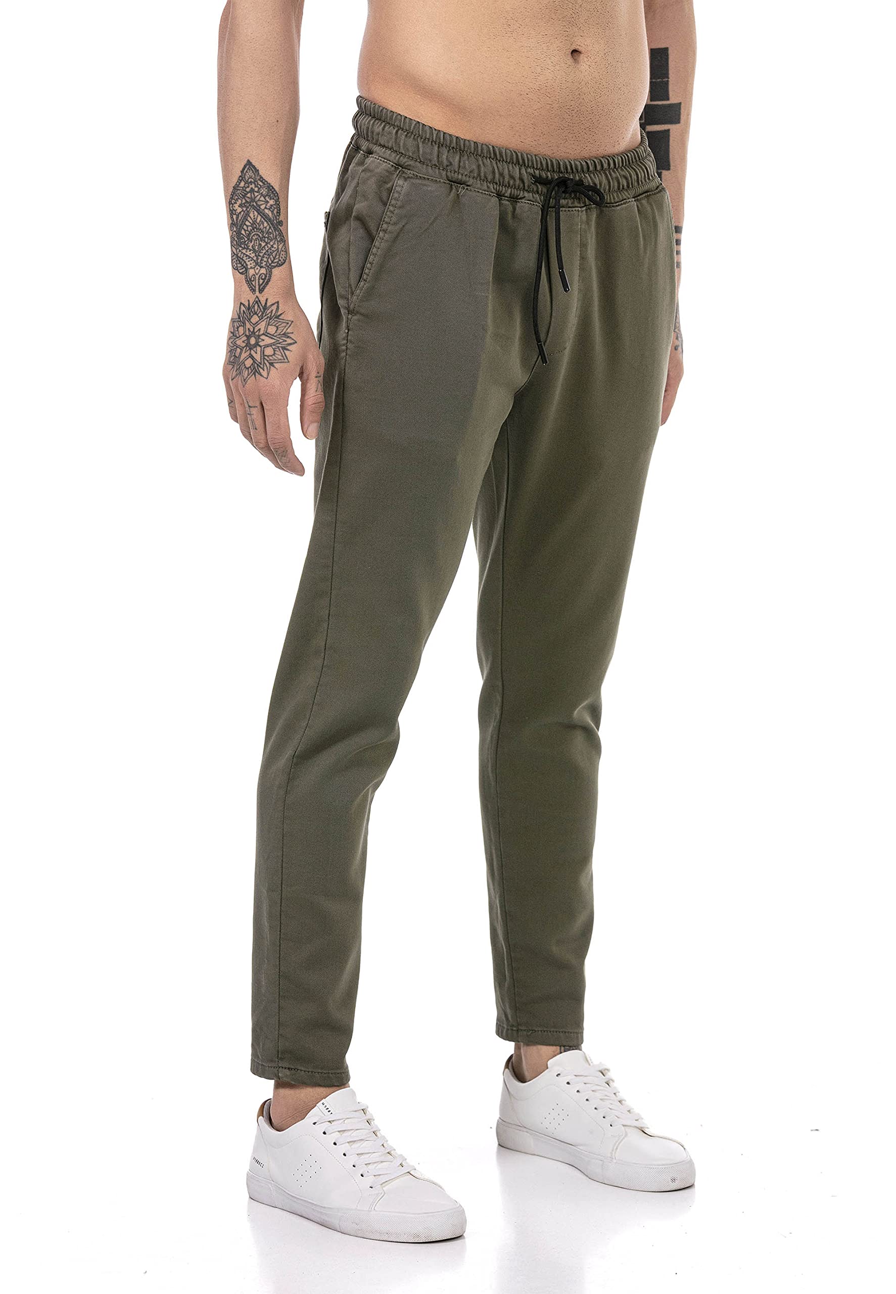 redbridge-hosen-herren-jogger-chino-freizeithose-khaki image 7