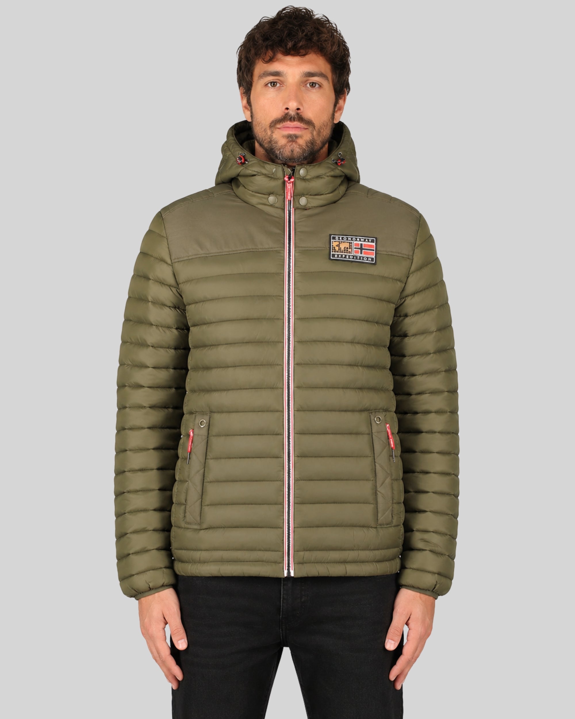 geographical-norway-adalmo-herren-blouson-khaki-bergangsjacke image 1