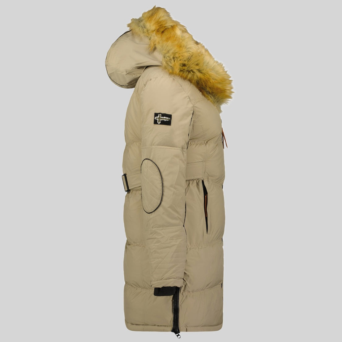 geographical-norway-beautiful-damen-parka-schwarz-kunstfell image 5