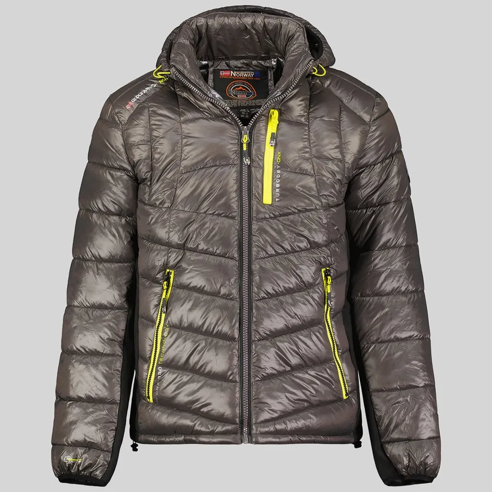 geographical-norway-cheyene-blouson-herren-dunkelgrau-steppjacke image 1
