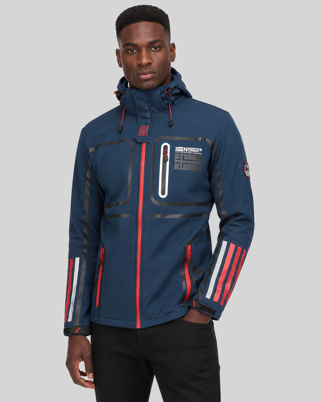 geographical-norway-romano-softshelljacke-herren-marineblau image 1