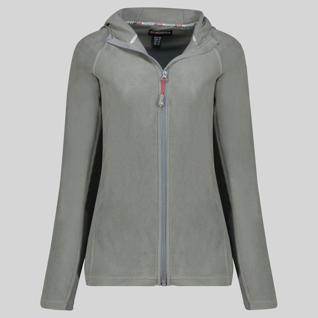 geographical-norway-tugood-fleecejacke-damen-hellgrau-leicht image 8
