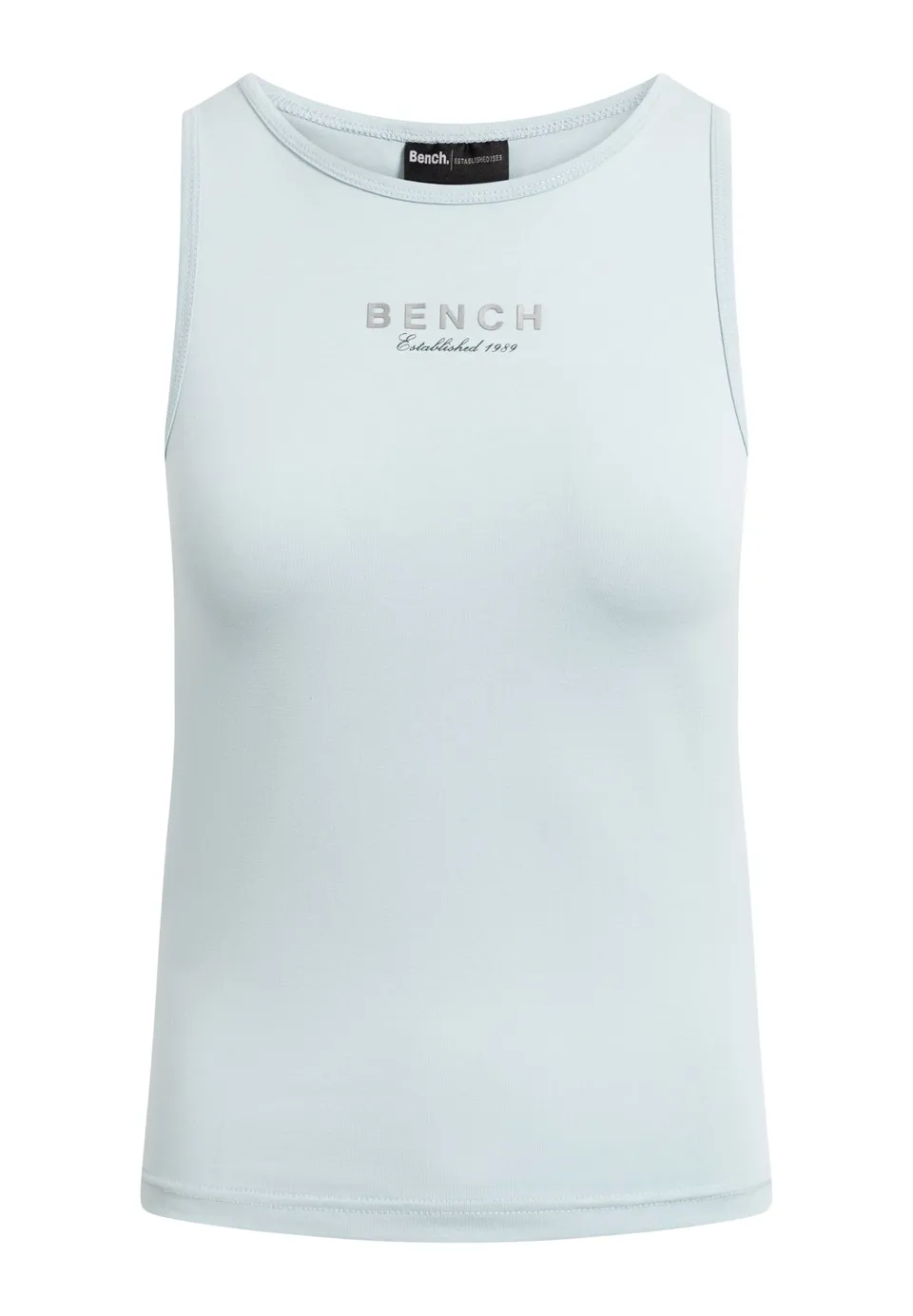 bench-cassy-tanktop-damen-baby-blue-slim-fit-baumwolle image 1