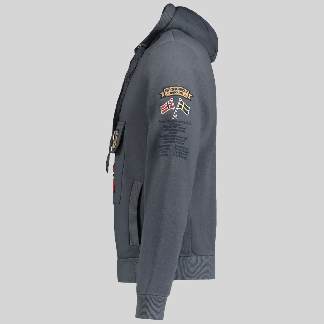 geographical-norway-gymclass-herren-hoodie-kapuze-schwarz image 5