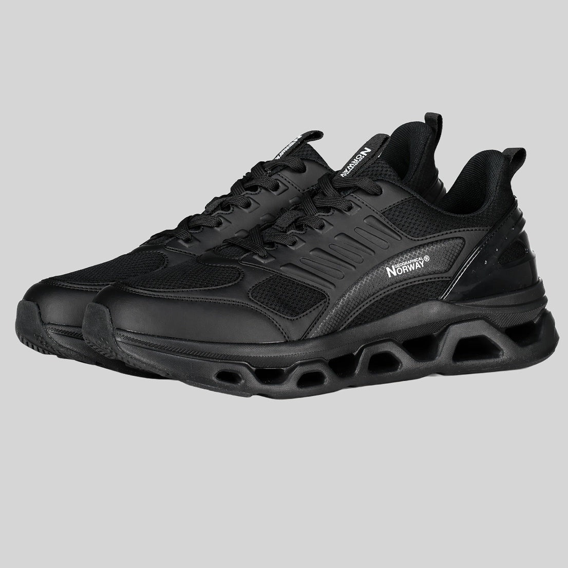 geographical-norway-otarsi-sneaker-herren-schwarz-43-leicht image 1