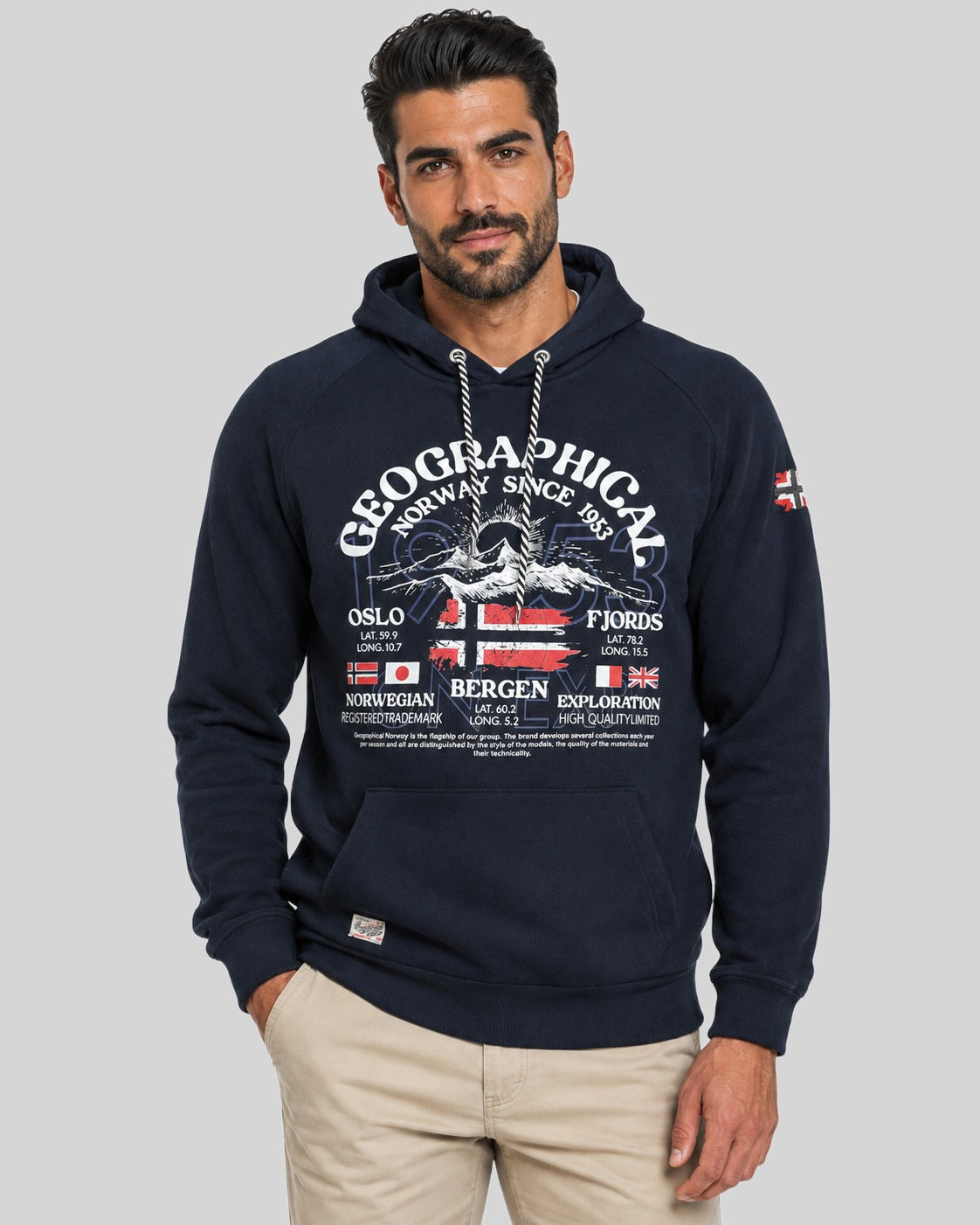 geographical-norway-gommy-herren-hoodie-marine image 1
