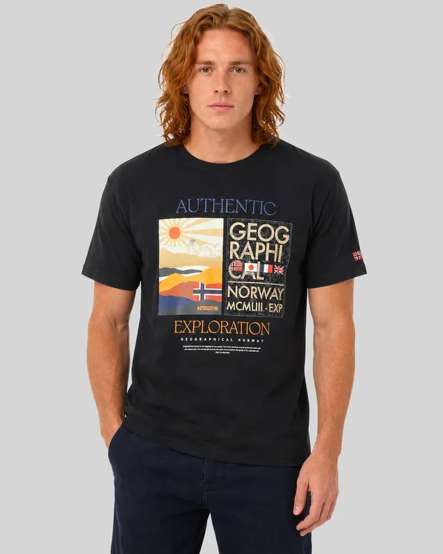 geographical-norway-jauthentic-herren-t-shirt-schwarz-oversize image 1