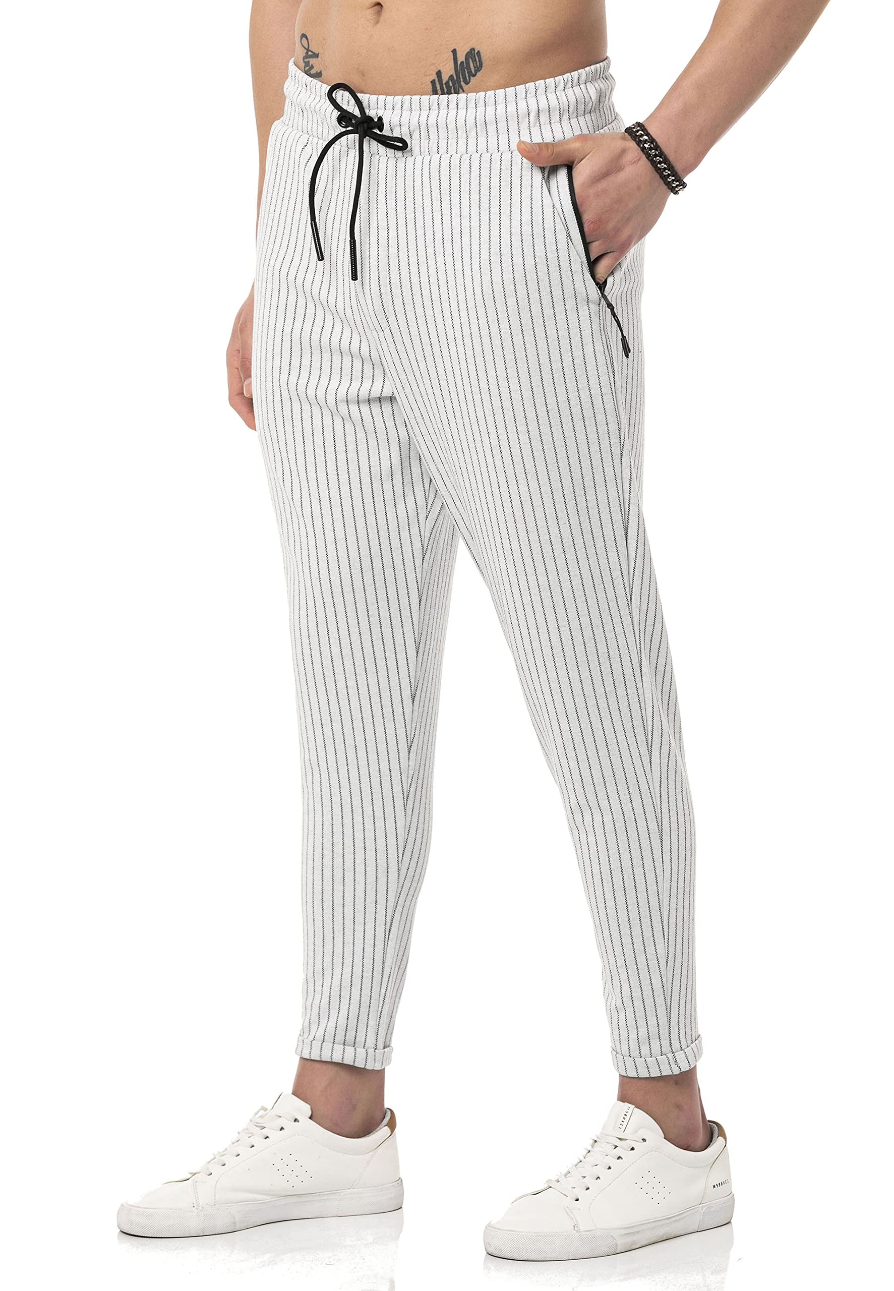 redbridge-jogginghose-herren-chino-style-jogger-schwarz image 7