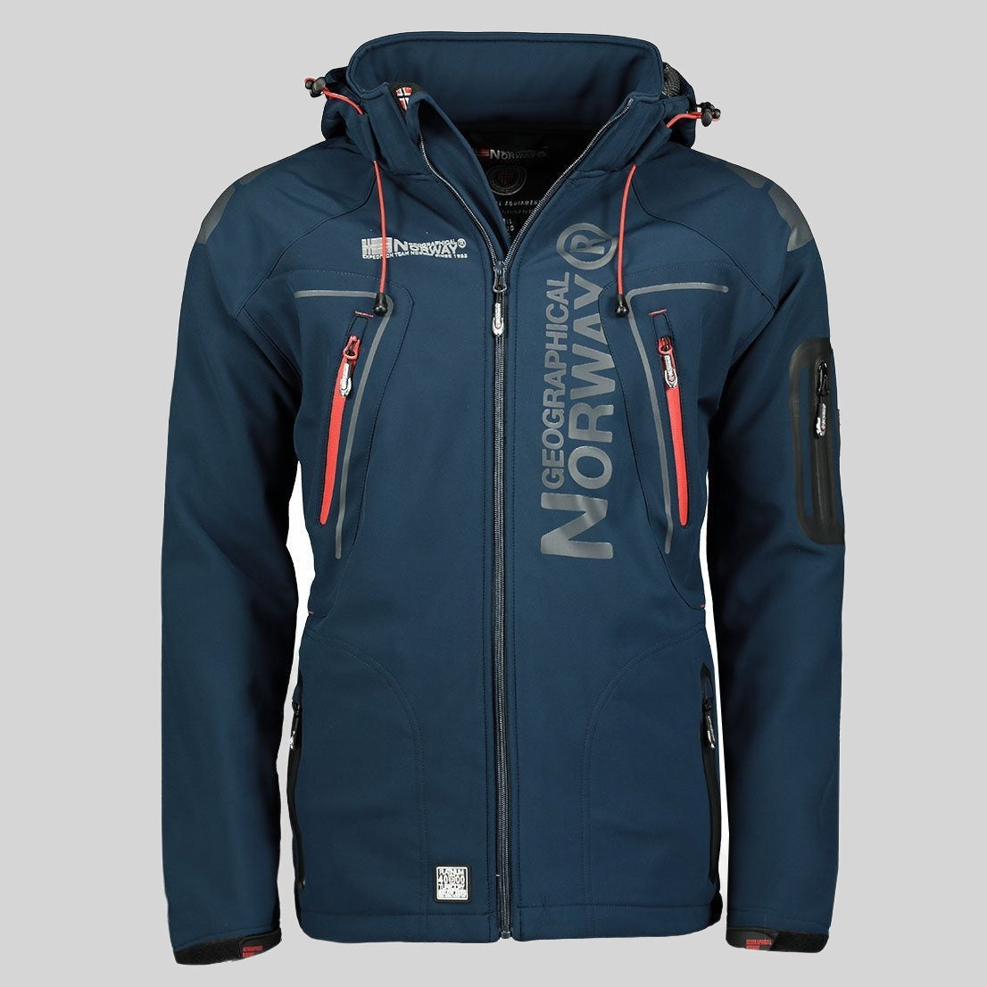 geographical-norway-techno-softshelljacke-herren-k-nigsblau-rot-winddicht image 6