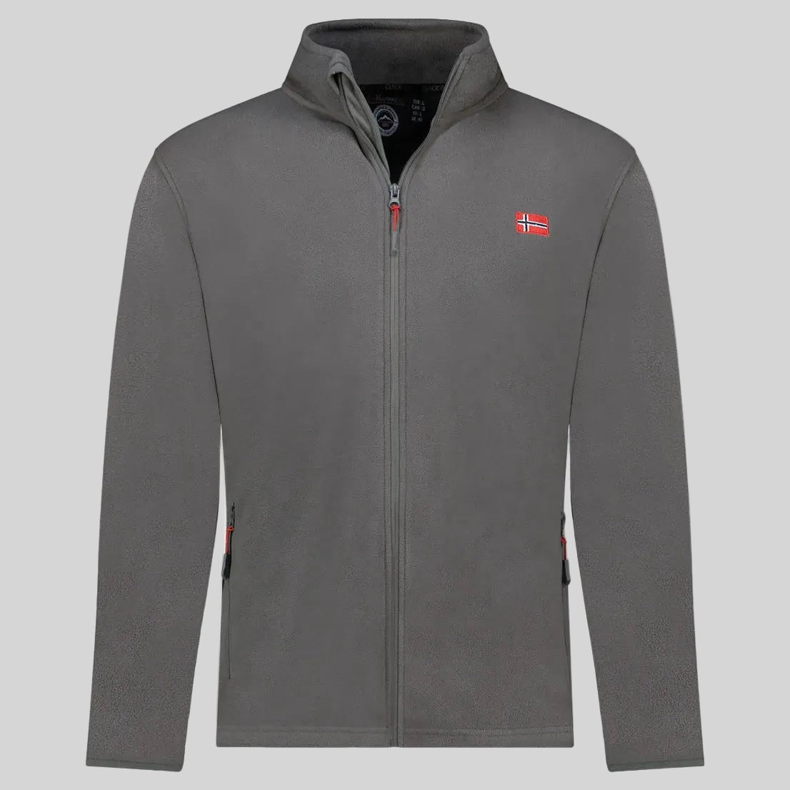 geographical-norway-ulysse-herren-fleecejacke-marine-full-zip image 8