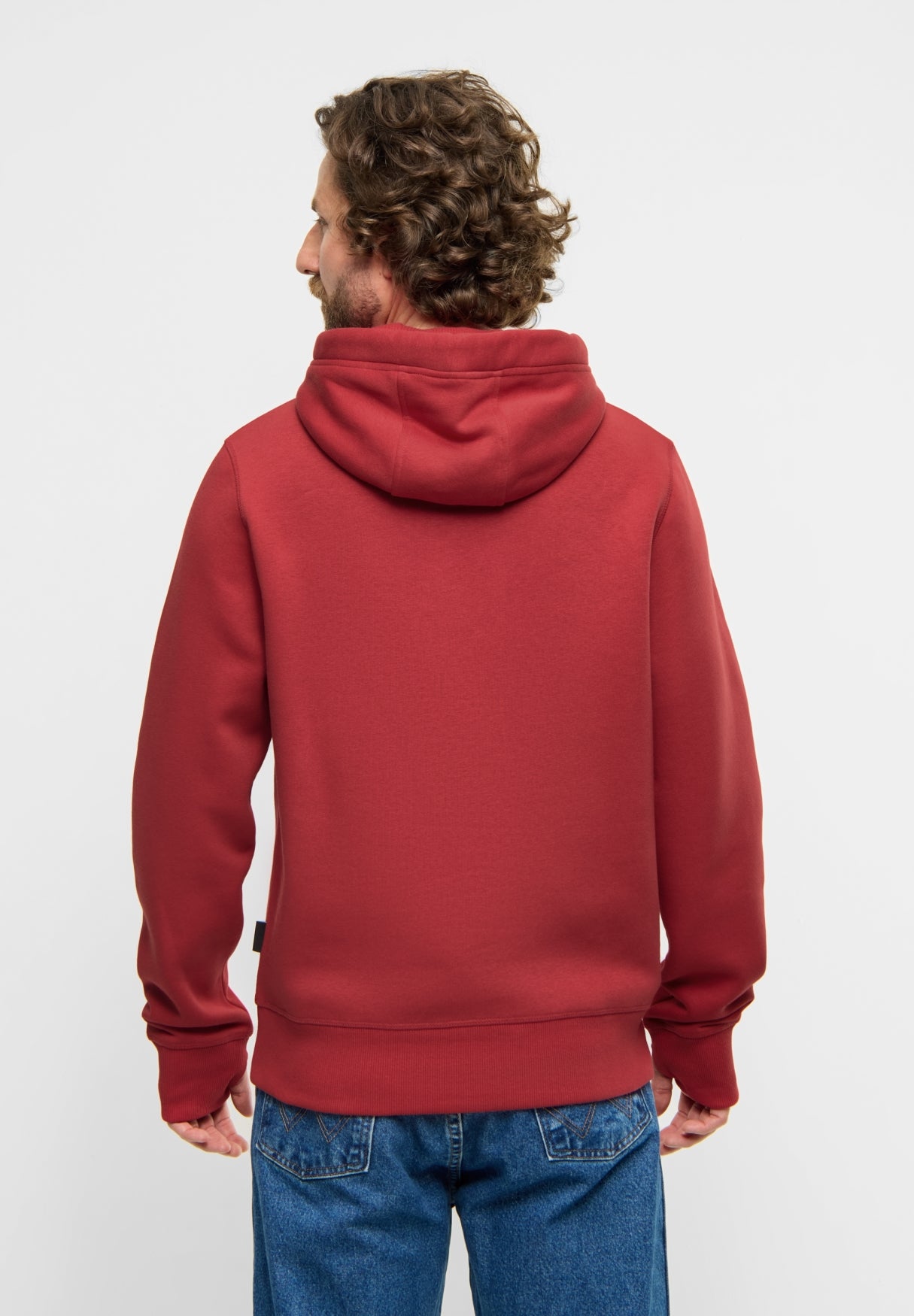 bench-skinner-spots-hoodie-herren-black-slim-fit image 3