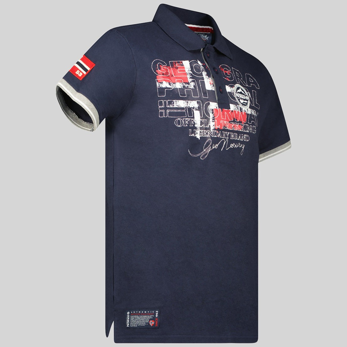 geographical-norway-kutta-herren-polo-schwarz-kurzarm image 7