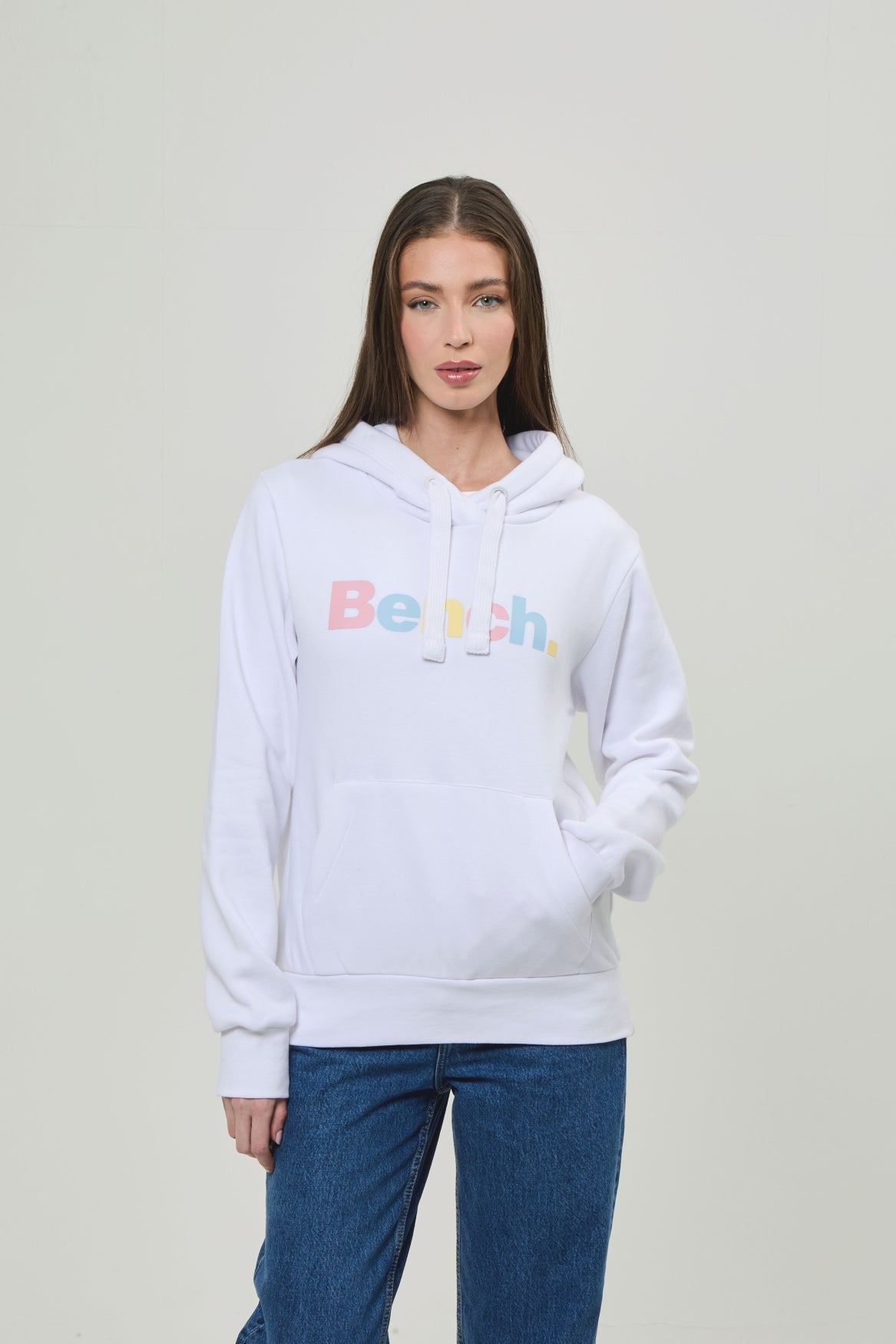 bench-erli-hoodie-damen-wei-k-ngurutasche-baumwolle image 2