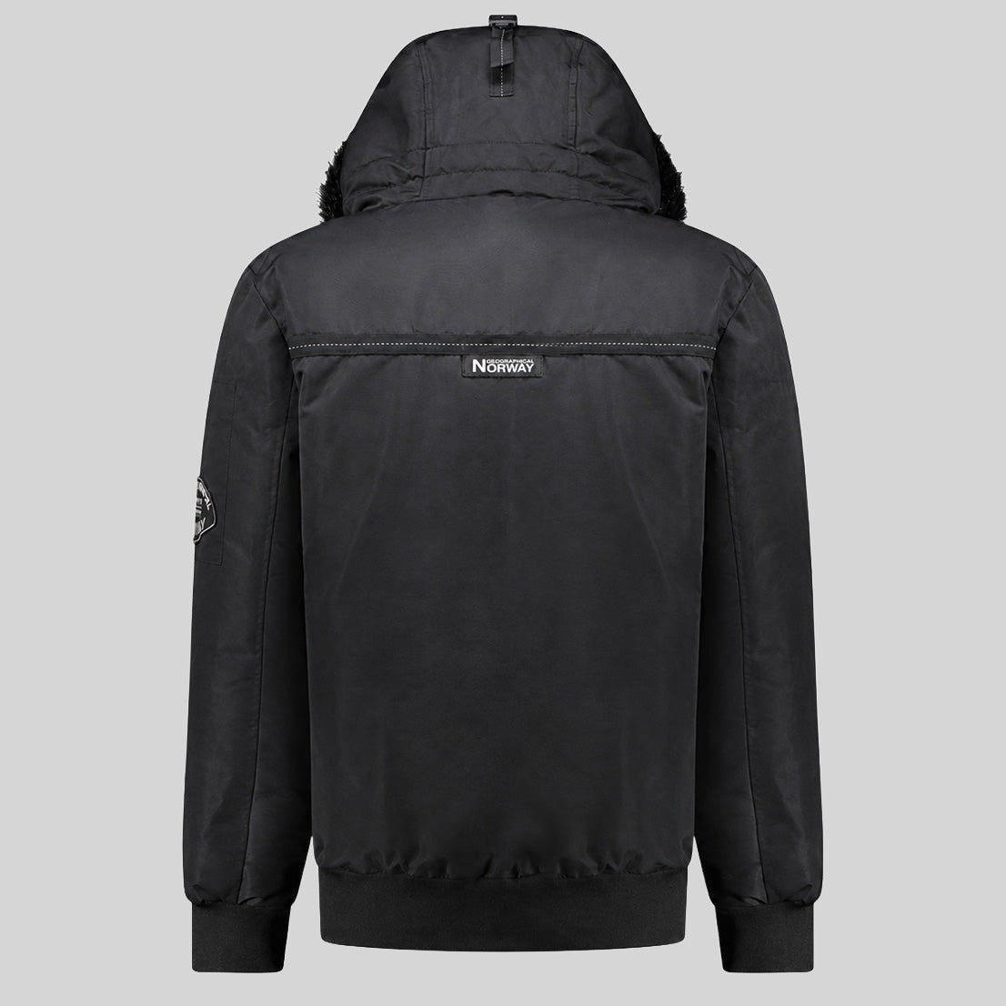 geographical-norway-dady-herren-winterparka-schwarz-mit-fell image 4