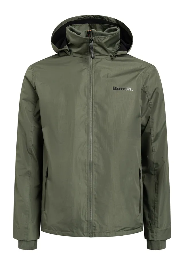 bench-hawn-herren-jacke-anorak-schwarz-mit-kapuze image 1