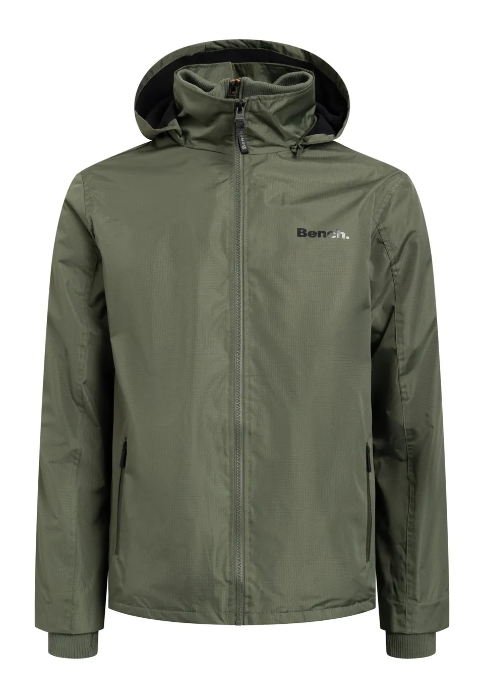 bench-hawn-herren-jacke-anorak-schwarz-mit-kapuze image 1