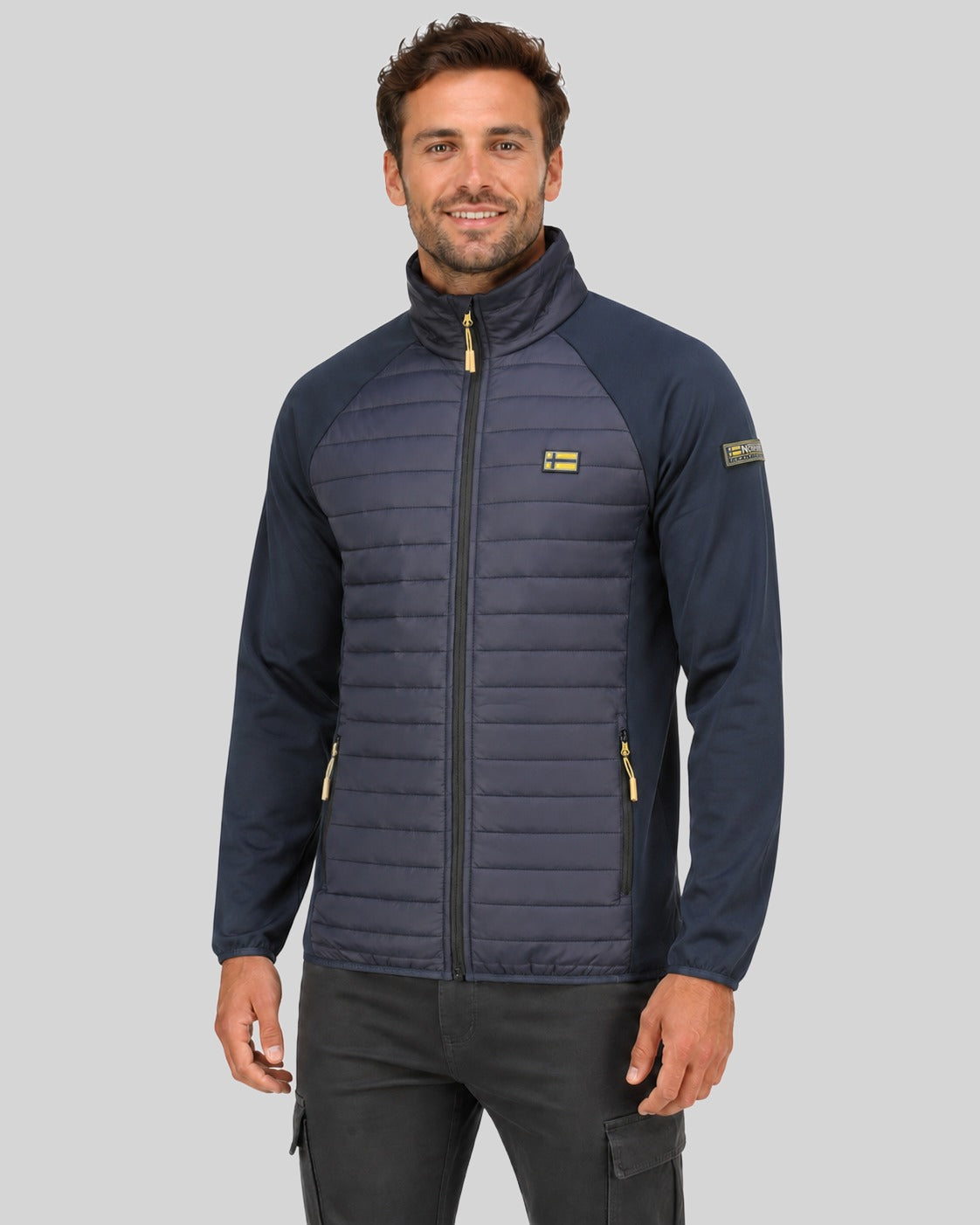 geographical-norway-touro-fleecejacke-herren-hellgrau-warm image 6
