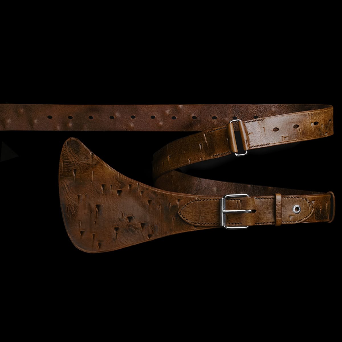 milk-of-lime-throat-latch-g-rtel-braun-leder image 1
