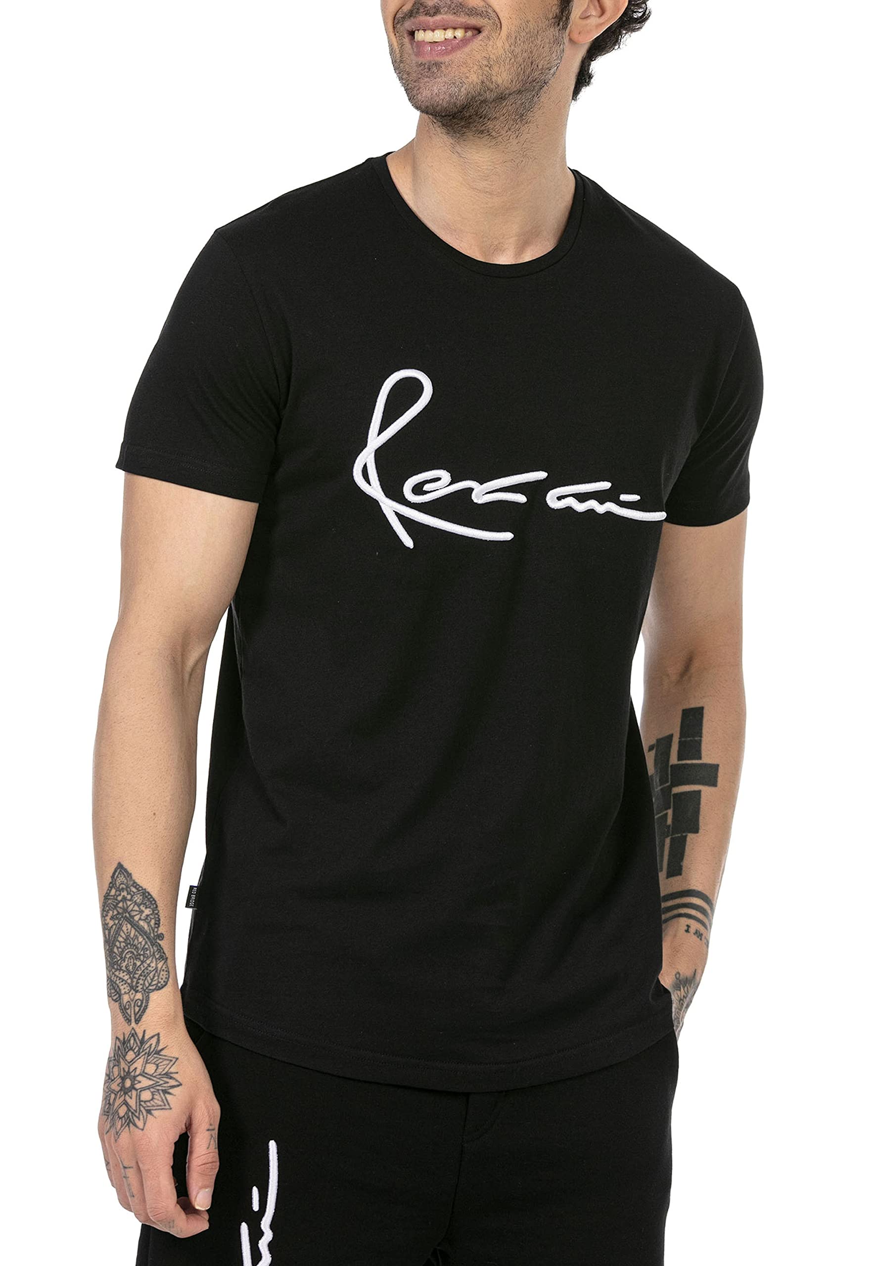 redbridge-sommer-sets-joggerset-schwarz-xxl-baumwolle image 2