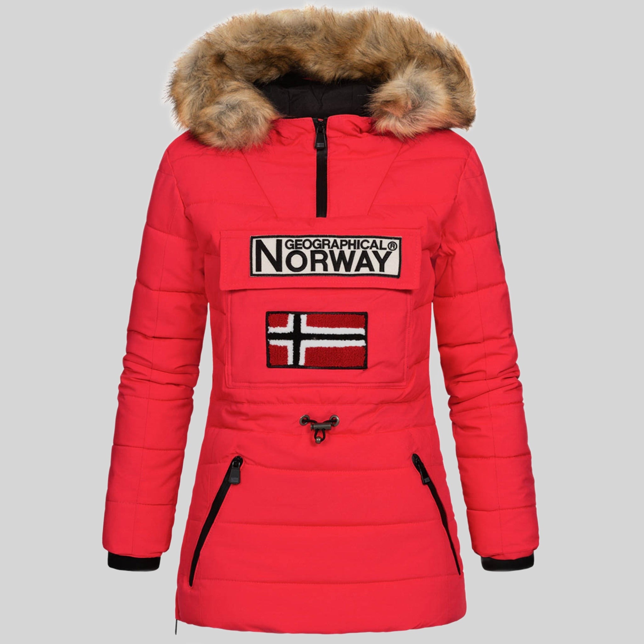 geographical-norway-belinda-doudoune-damen-koralle image 4